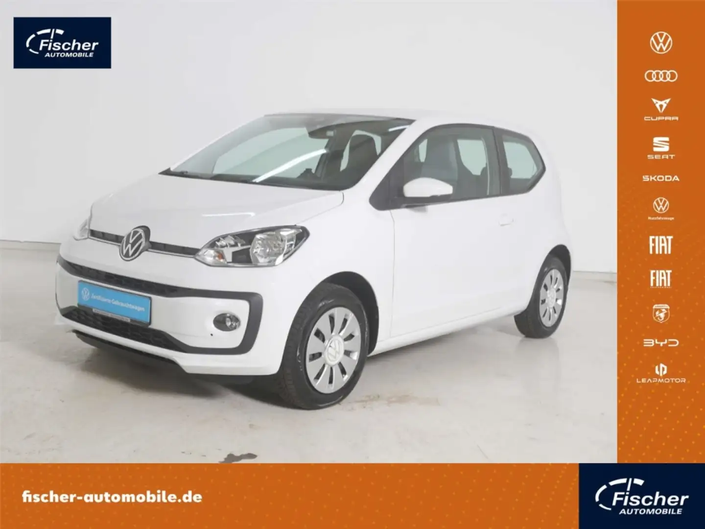 Volkswagen up! Up 1.0 MPI Move Up! 5-Gg. PDC/GRA/RFK/SH/DAB Weiß - 1