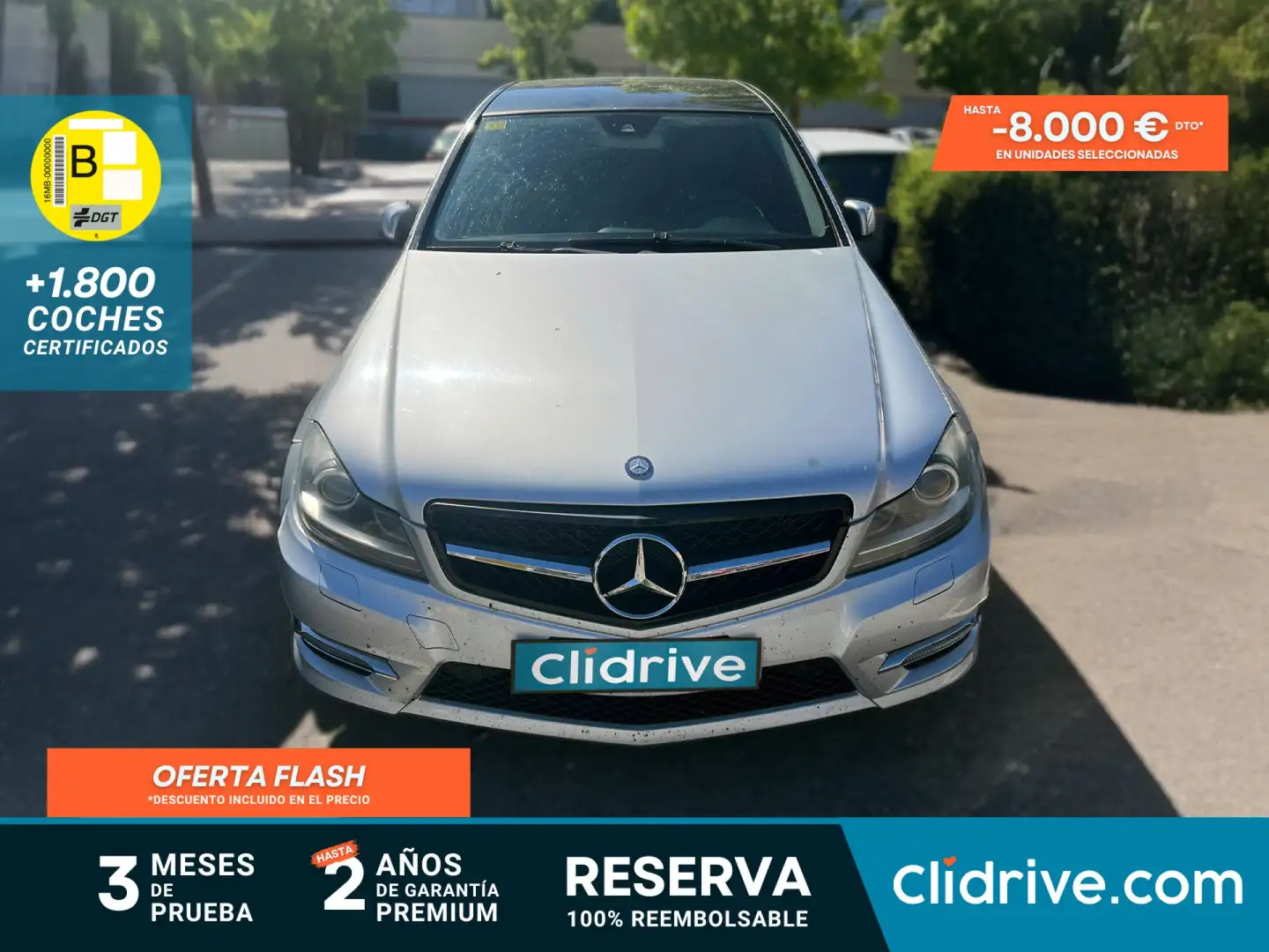 Mercedes-Benz C 200 CDI Blue Efficiency Gris - 1