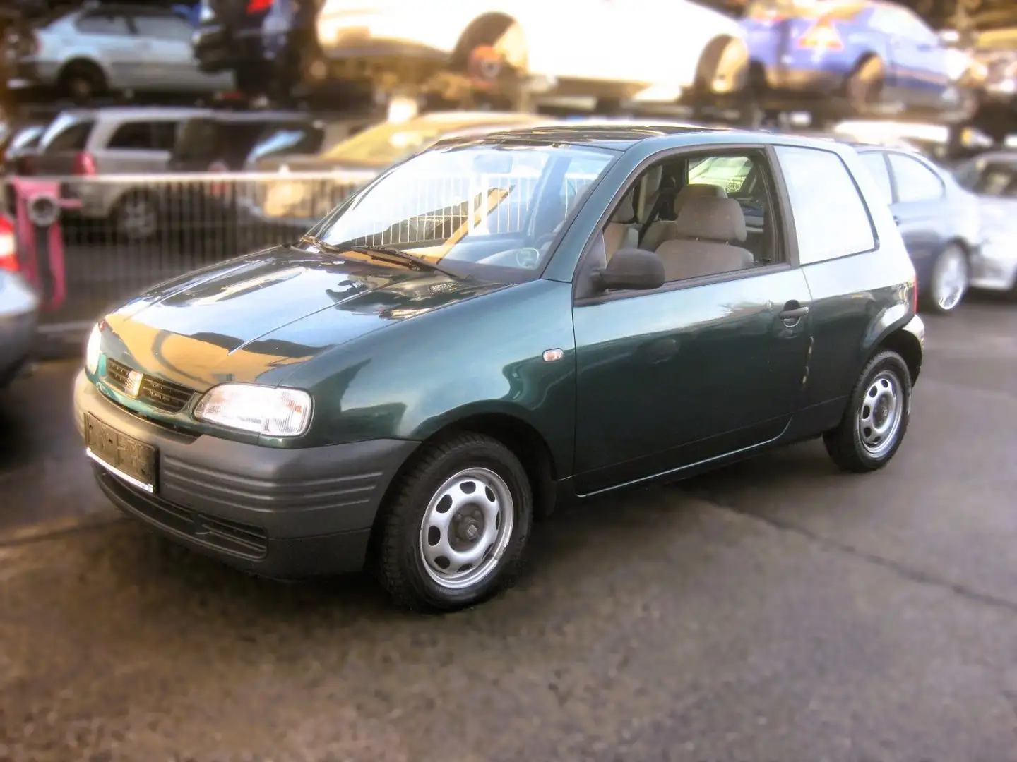SEAT Arosa 1,4  *  Zahnr. gew. * Service + TÜV neu * Grün - 1