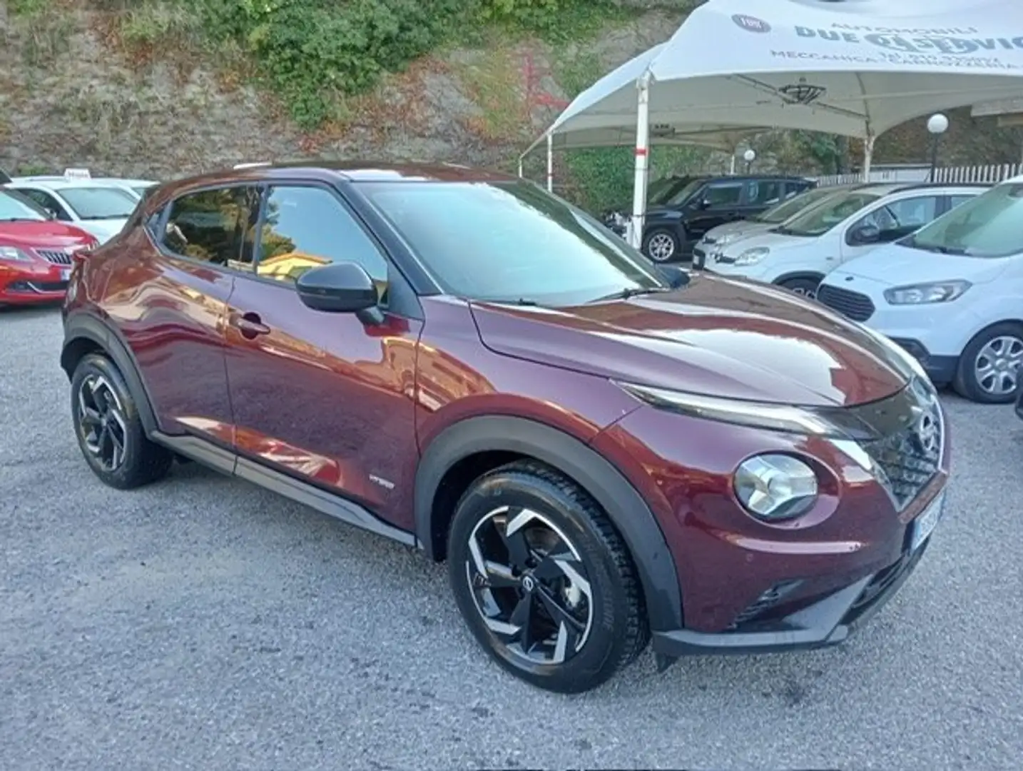 Nissan Juke Juke II 2020 1.6 hev N-Connecta Rood - 2