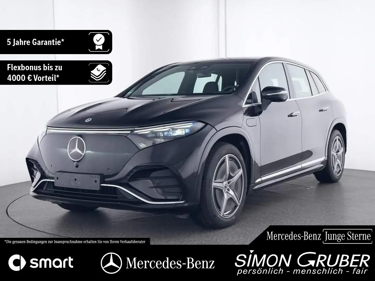 Mercedes-Benz EQS SUV EQS 500 4M SUV AMG Pano DigiLight Airmatic 360 Schwarz - 1