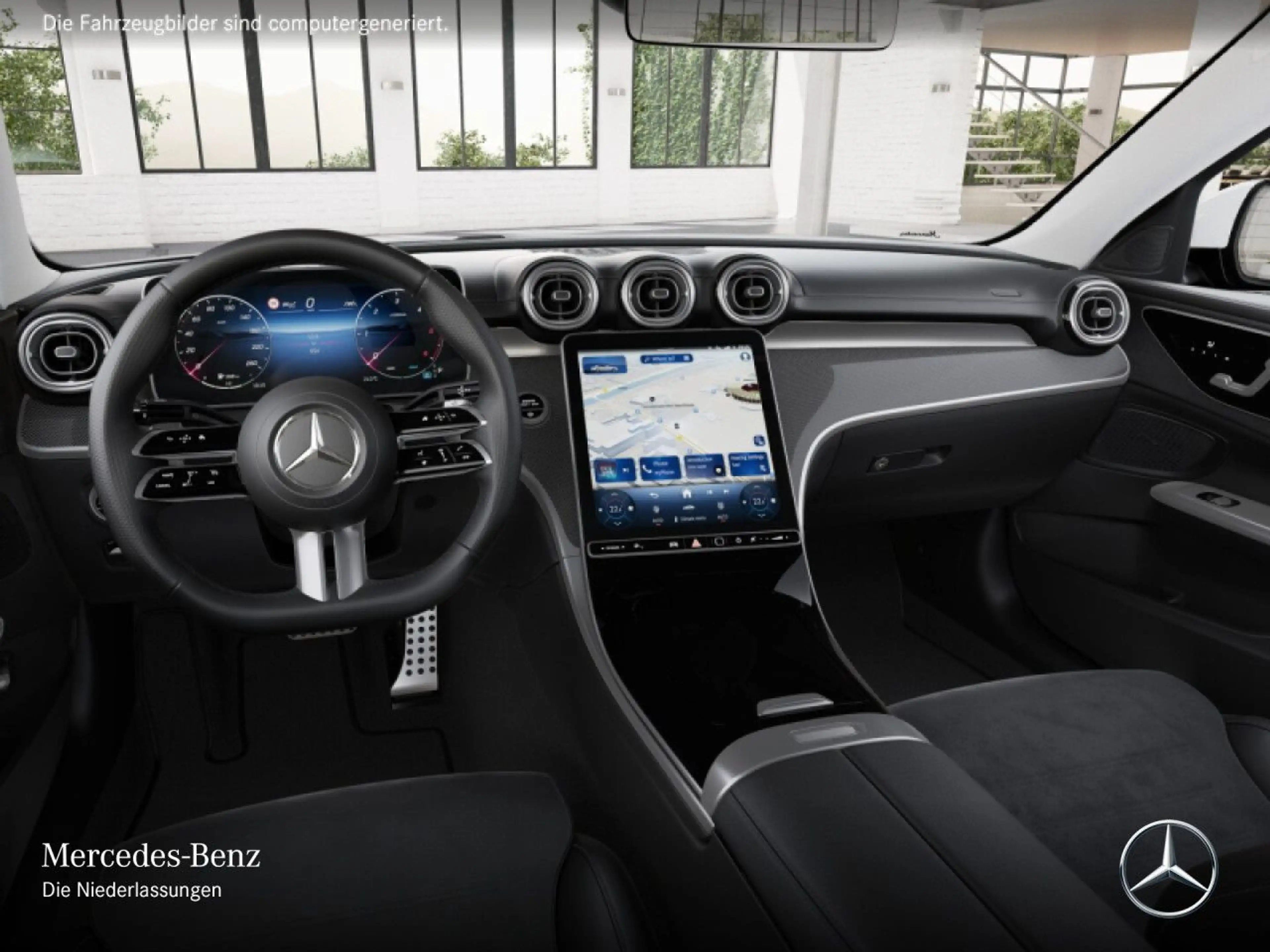 Mercedes-Benz C 200 d AMG+AHK+LED+KAMERA+TOTW+KEYLESS+9G — photo 10