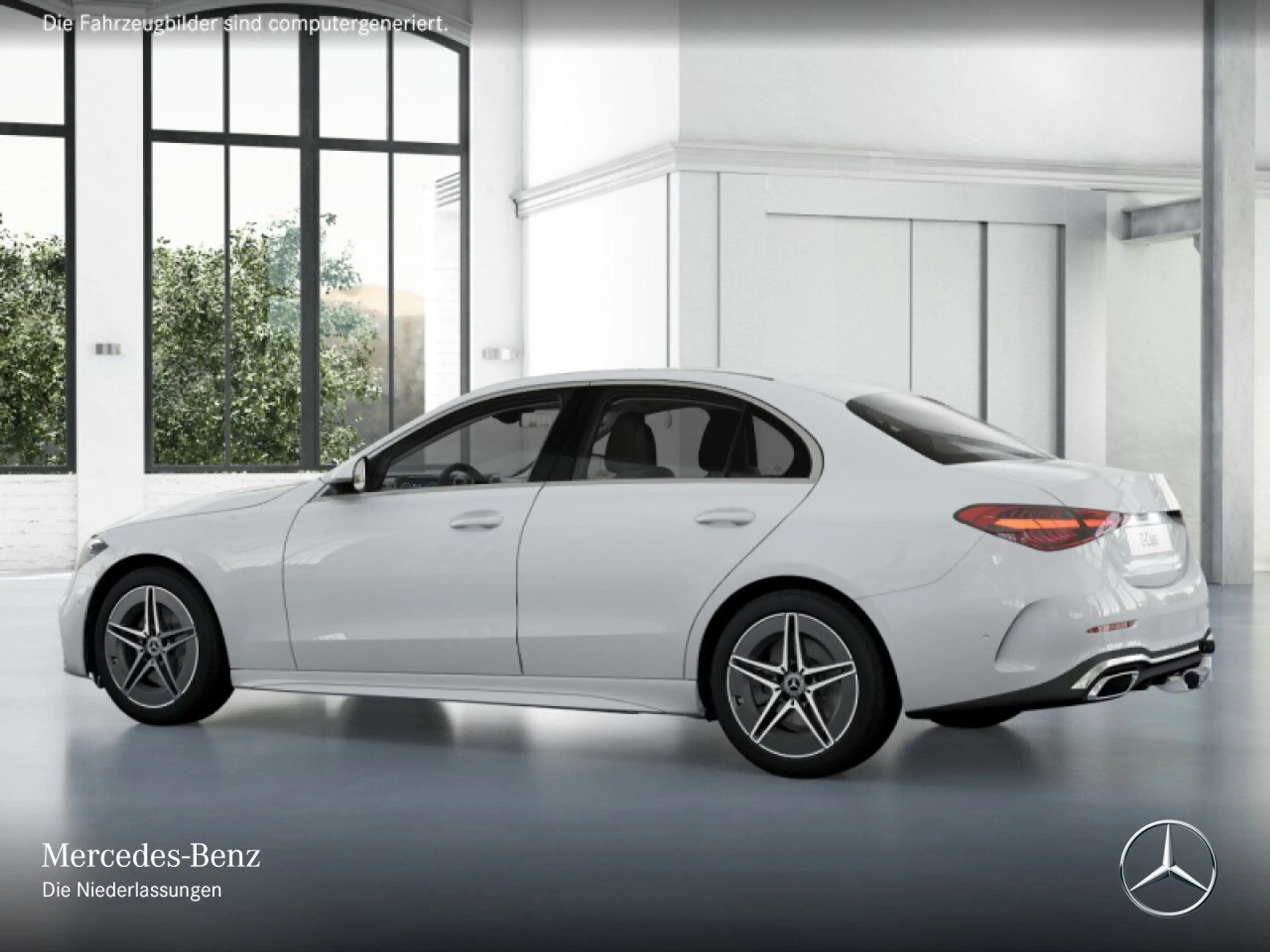Mercedes-Benz C 200 d AMG+AHK+LED+KAMERA+TOTW+KEYLESS+9G — photo 15