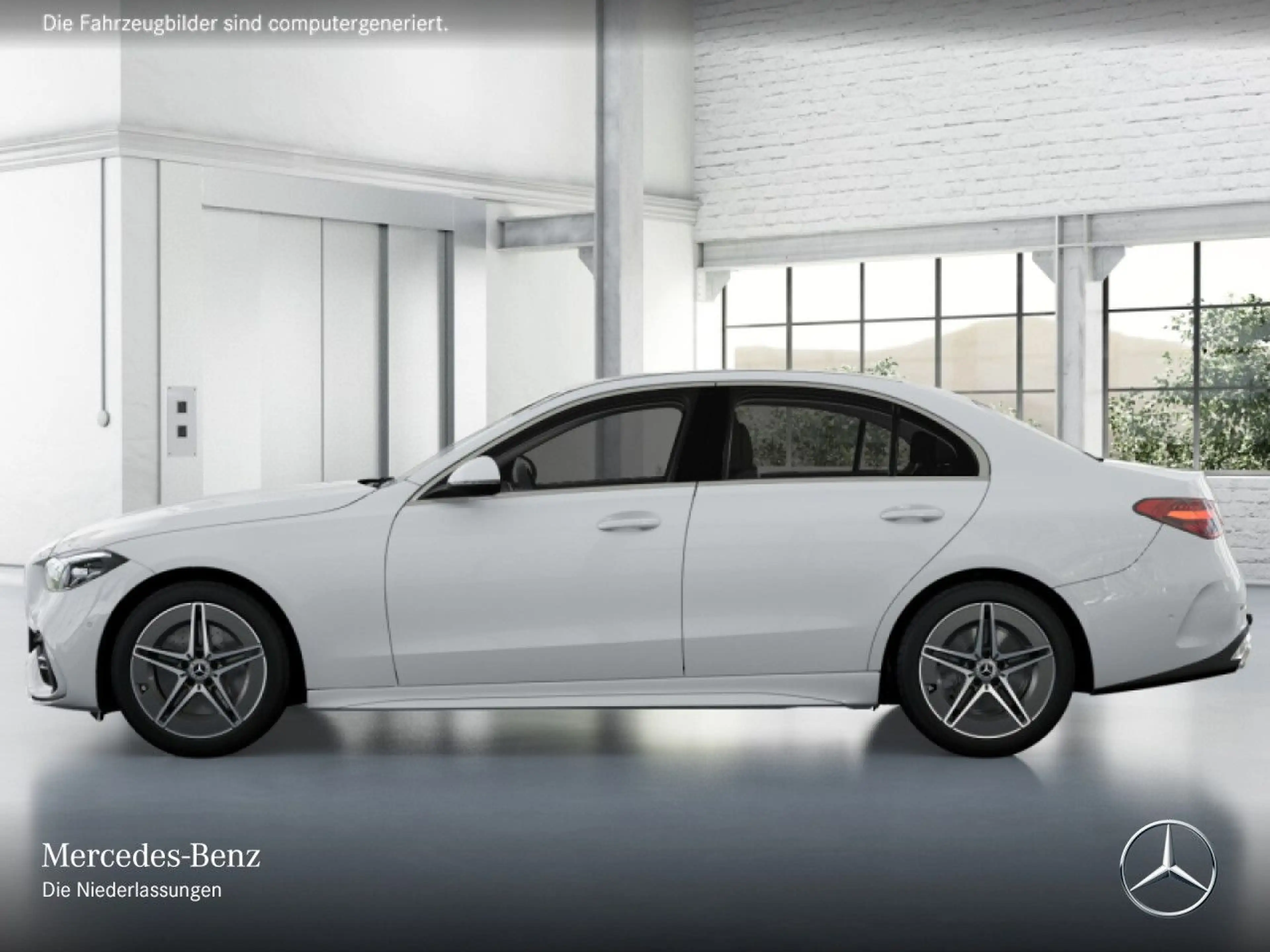 Mercedes-Benz C 200 d AMG+AHK+LED+KAMERA+TOTW+KEYLESS+9G — photo 6