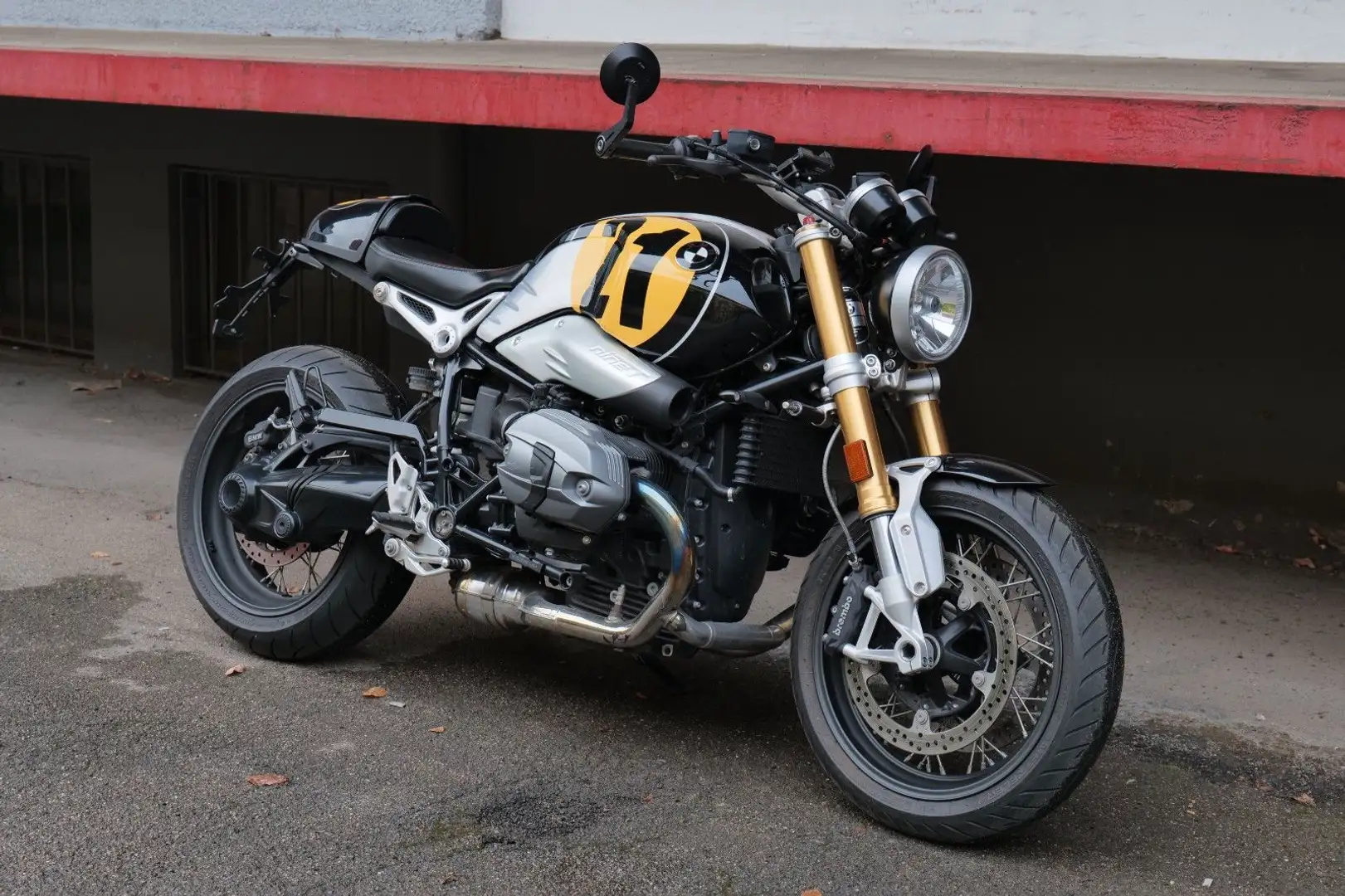 BMW R nineT 21 Vintage mit Rizoma Blinker Noir - 2