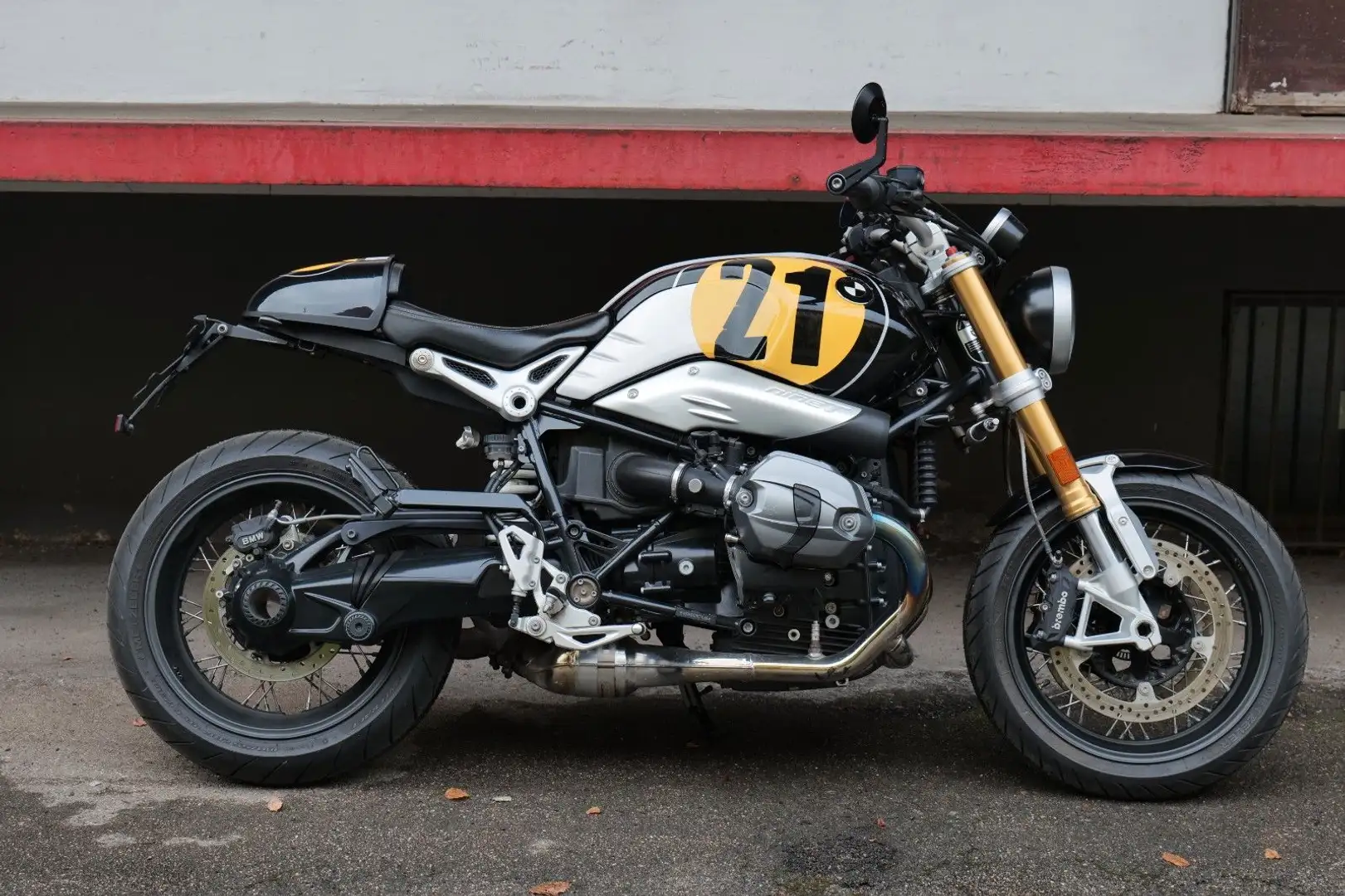BMW R nineT 21 Vintage mit Rizoma Blinker Noir - 1