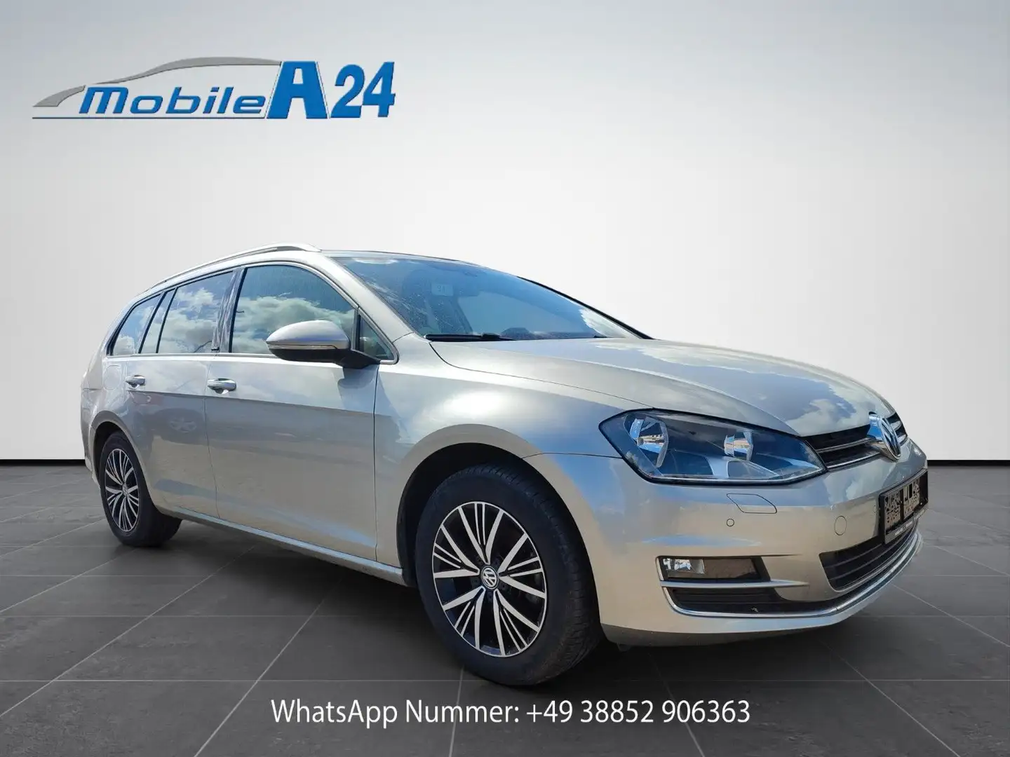 Volkswagen Golf VII Variant Allstar BMT PDC SHZ LHZ NAVI Argent - 1