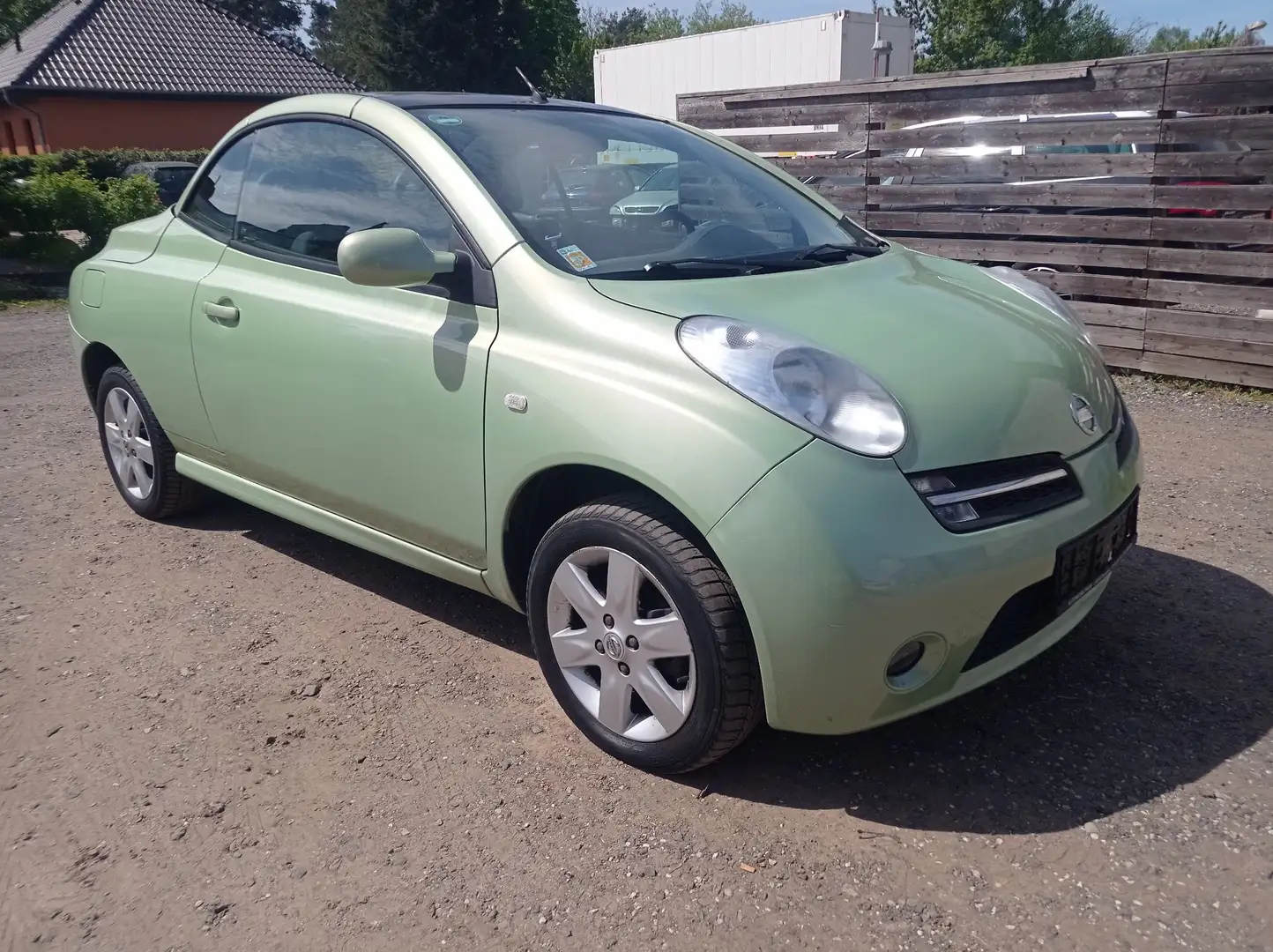 Nissan Micra C+C 1.4 Klima,Tüv/Au neu... Grün - 1