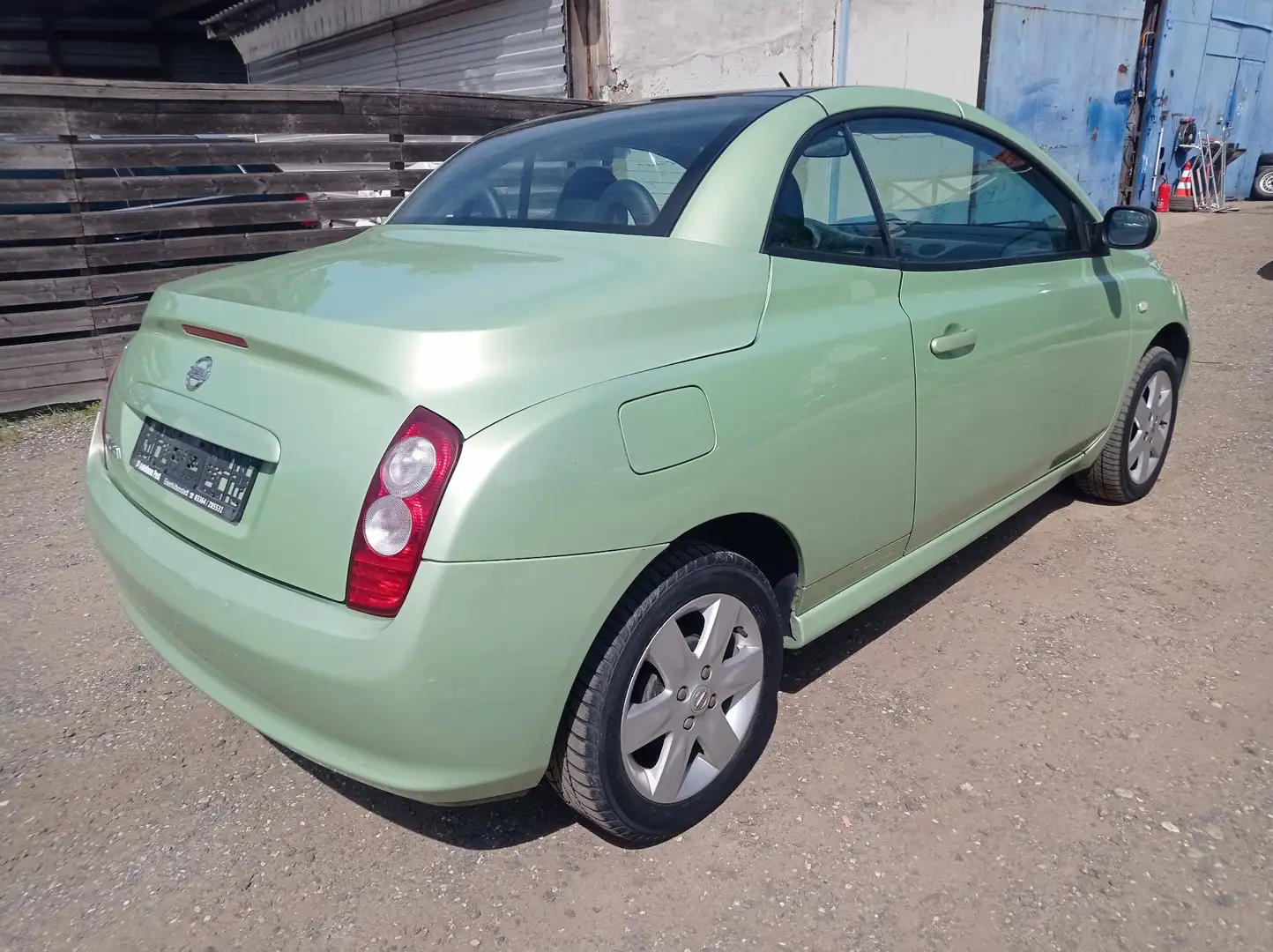 Nissan Micra C+C 1.4 Klima,Tüv/Au neu... Grün - 2