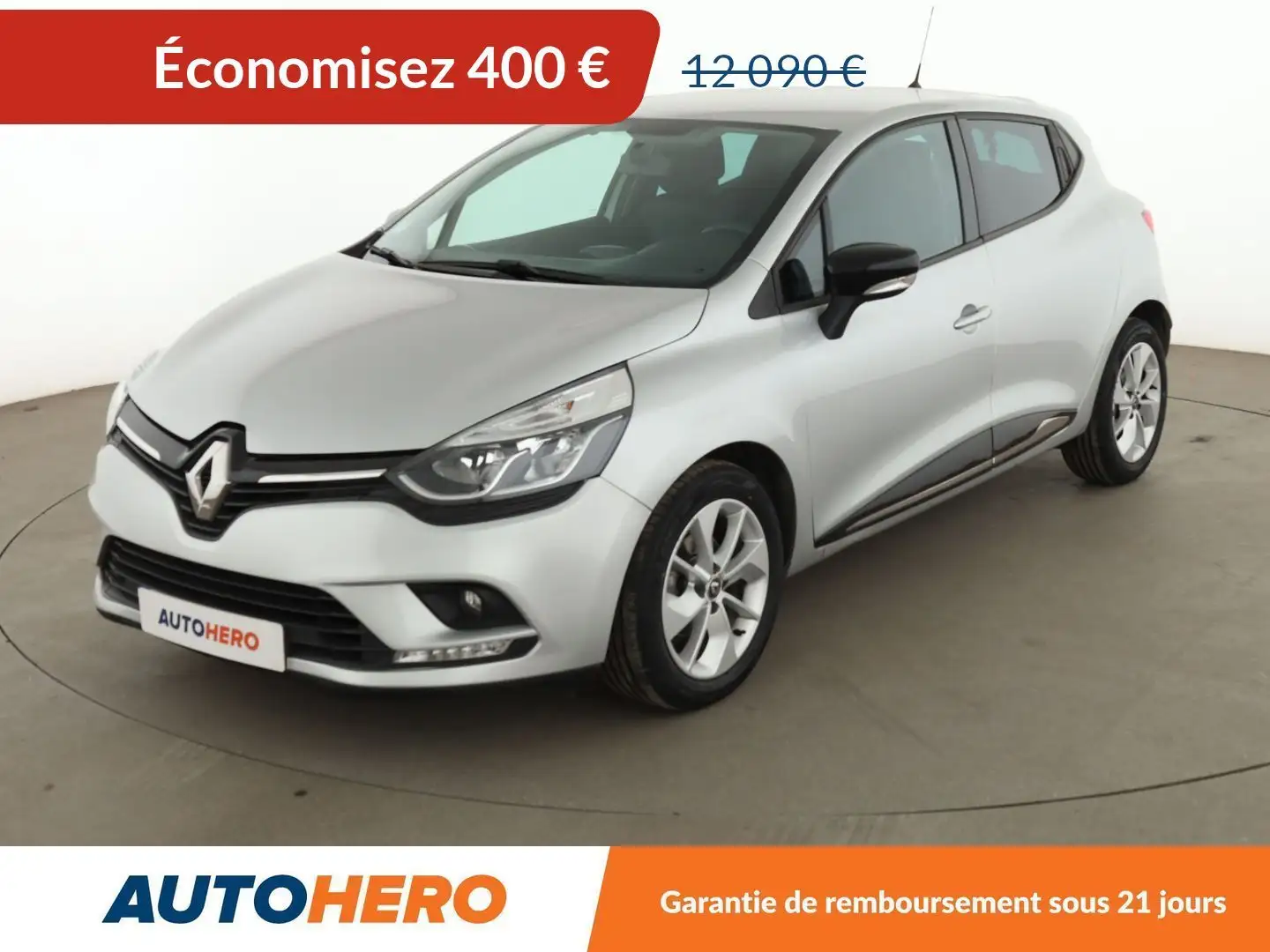Renault Clio 0.9 TCe Zen Gris - 1
