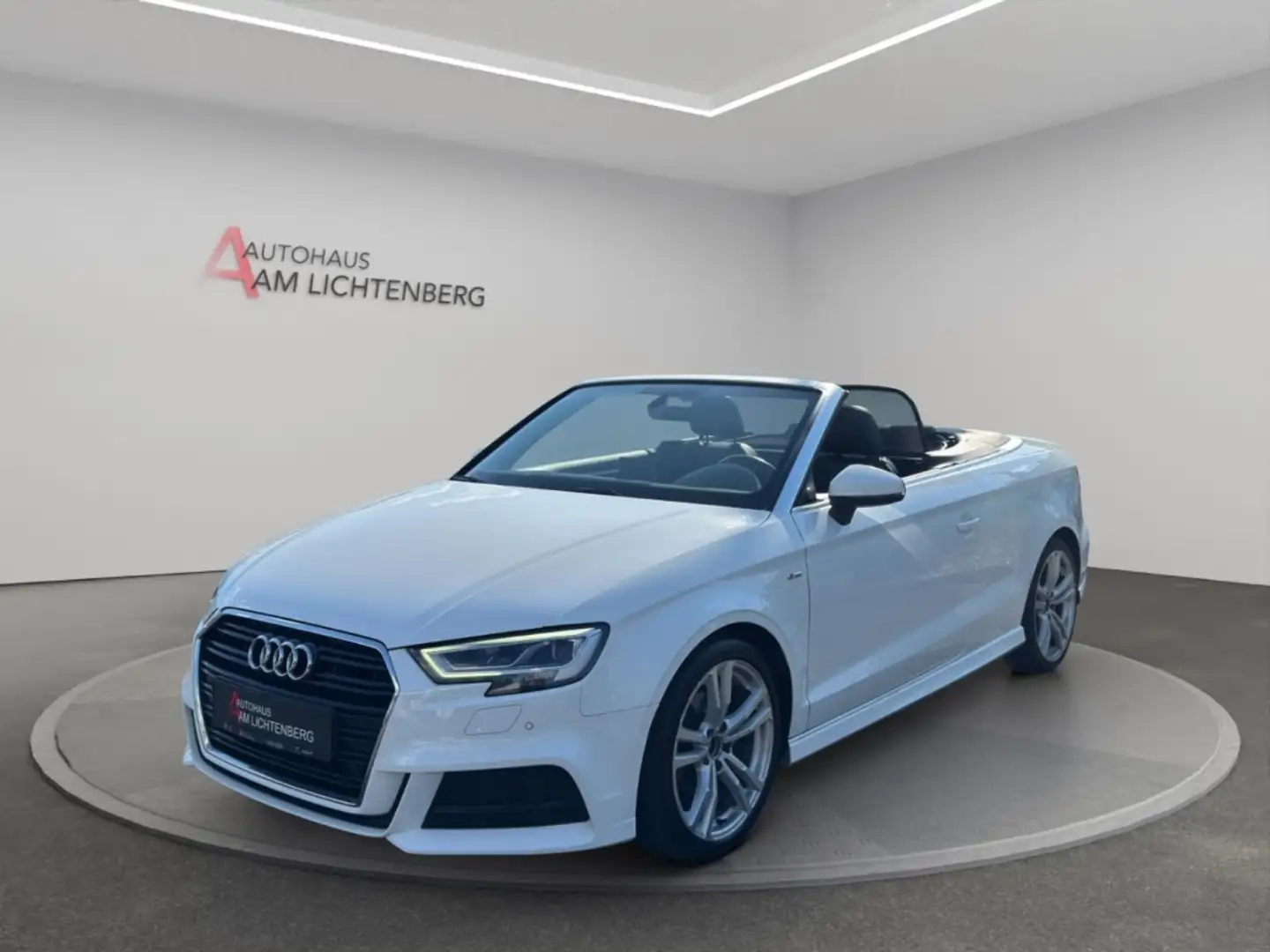 Audi A3 Cabriolet 35 TFSI 3x S LINE Sport LED+NAVI+PDC+KEY Weiß - 1