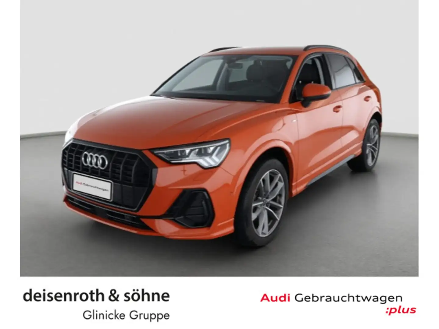 Audi Q3 S line 35 TFSI S tr AHK/Matrix/Nav/ACC/PBox/s Orange - 1