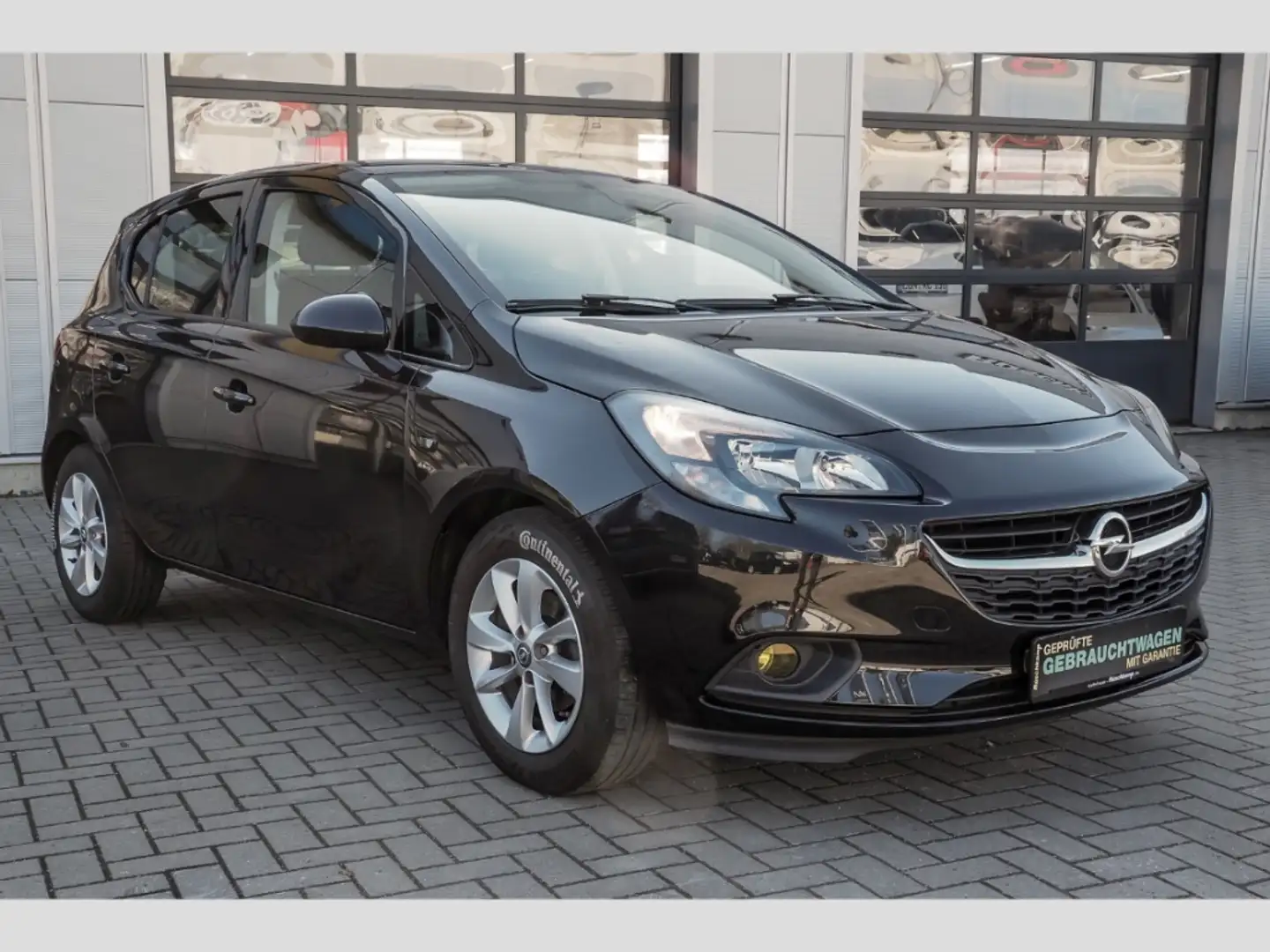 Opel Corsa E drive 1.4 Klima PDC Winterpaket Alu BT Noir - 2