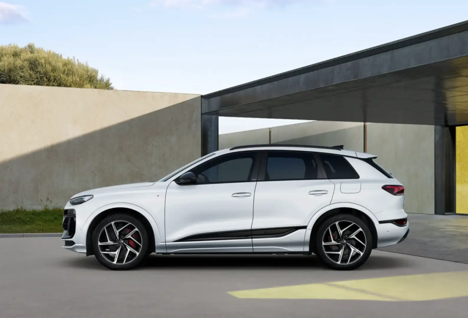 Audi Q6 e-tron Black line 185kW 83KWh Blanco - 2
