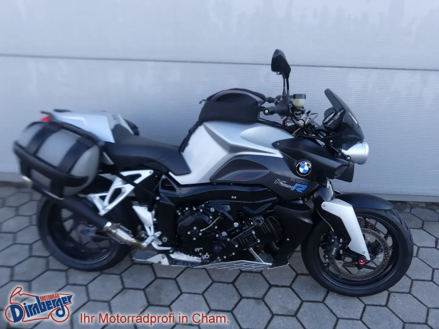 BMW K 1200 R Scheckh +bequemer Lenker +viel Zubeh Argintiu - 1