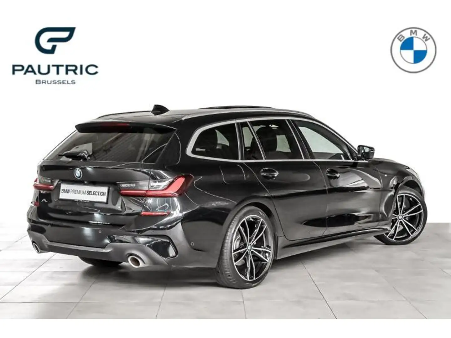 BMW 318 i Touring- 2ans/jaar garantie-NEW PRICE:62.308€ Noir - 2