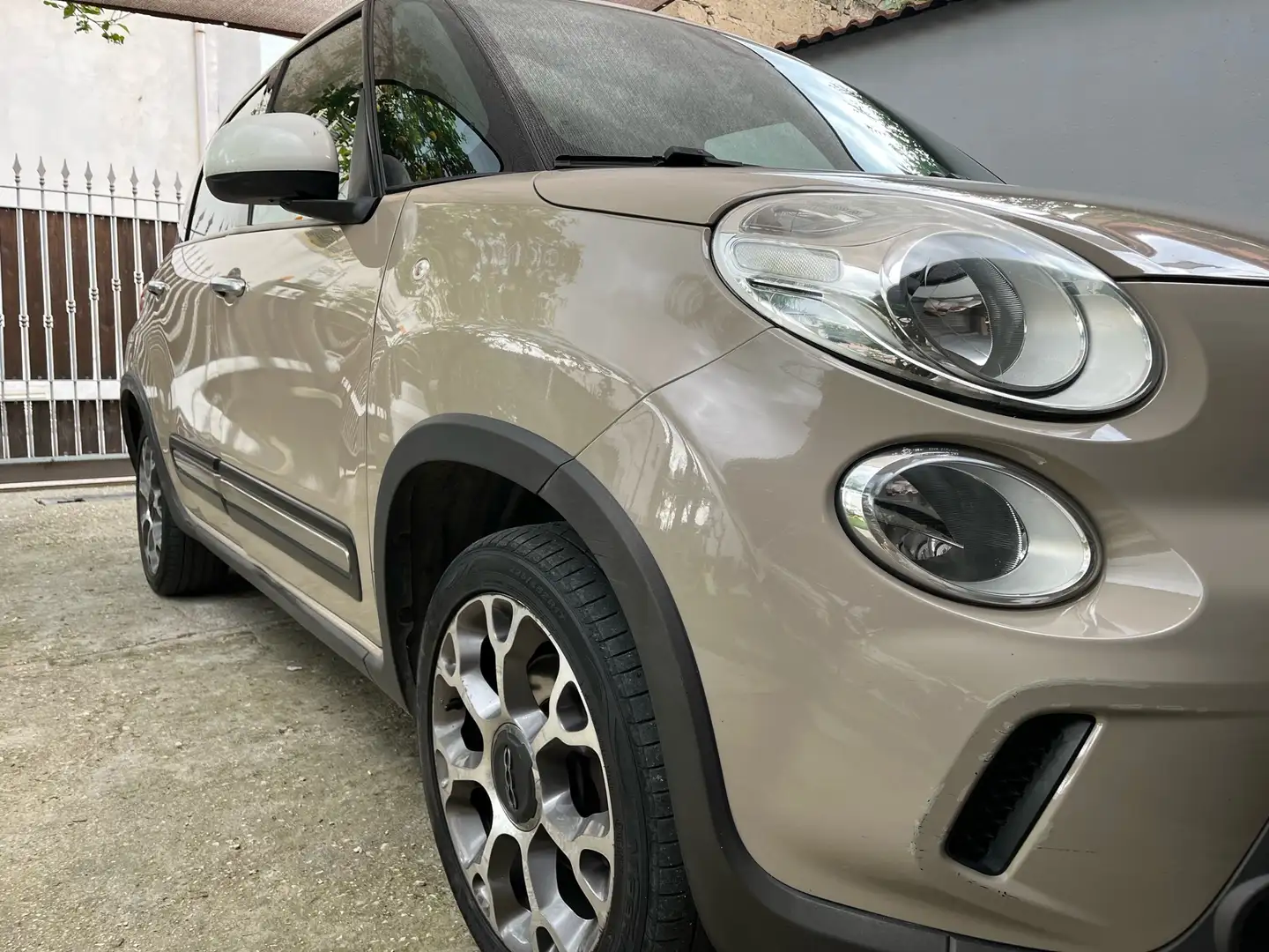 Fiat 500L 1.4 tjt Trekking Gpl 95cv Beige - 2