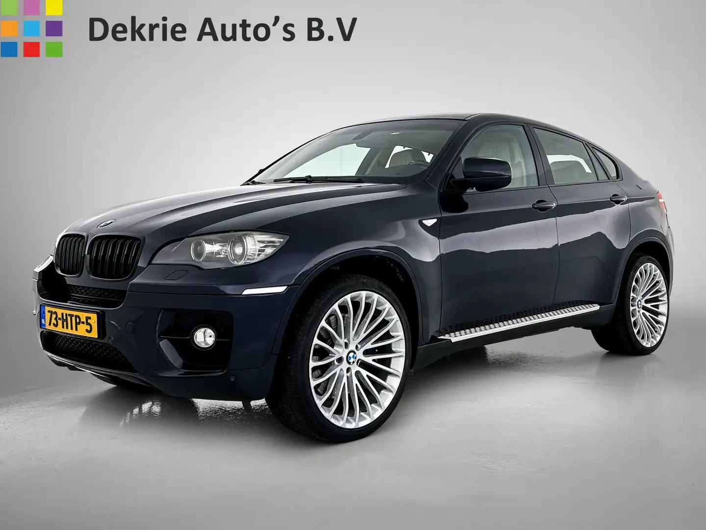 BMW X6 xDrive 50i High Executive 8 Cilinder 408PK / Expor Blauw - 1