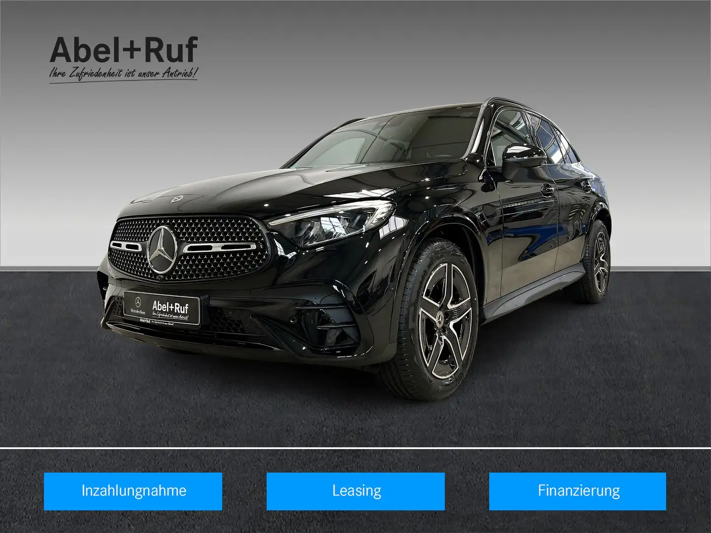 Mercedes-Benz GLC 200 4M AMG+LED+DISTR+NIGHT+LrHz+TotW+AHK+360 Fekete - 1