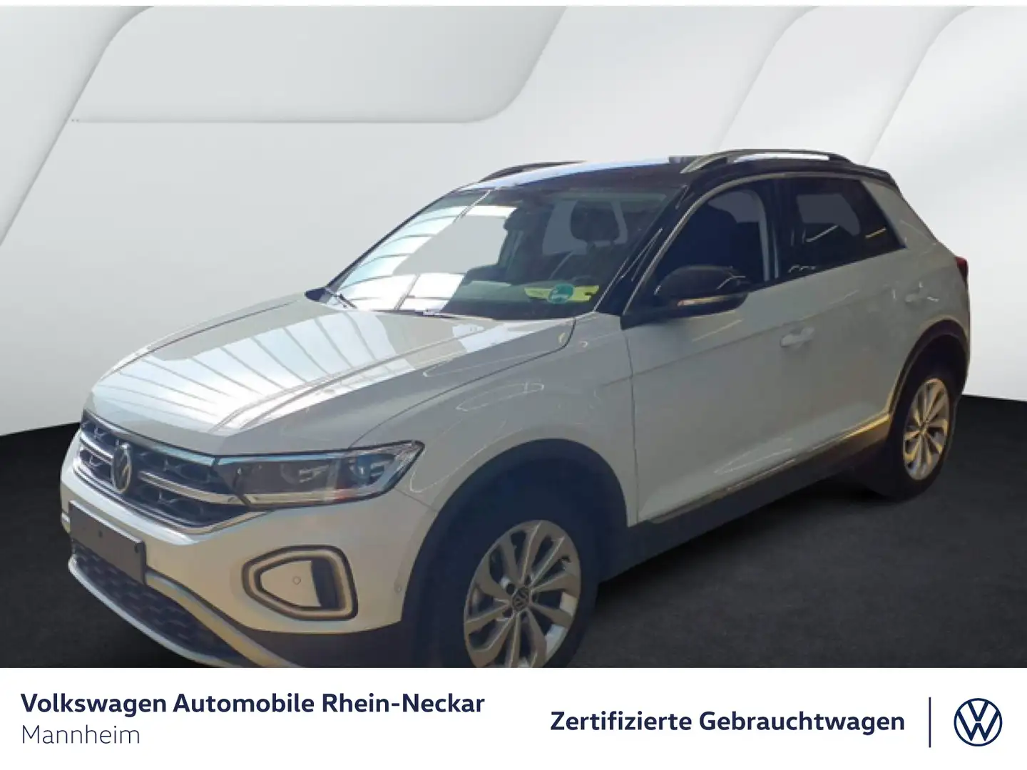 Volkswagen T-Roc 1.5 TSI Style DSG Navi AHK LED uvm White - 2