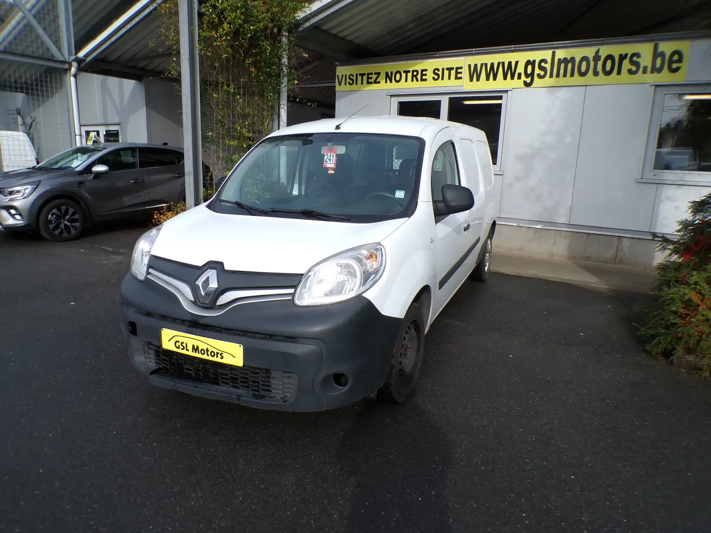 Renault Kangoo maxi 1.5 dCi 90cv blanc 09/16-airco--radio-usb Blanc - 1