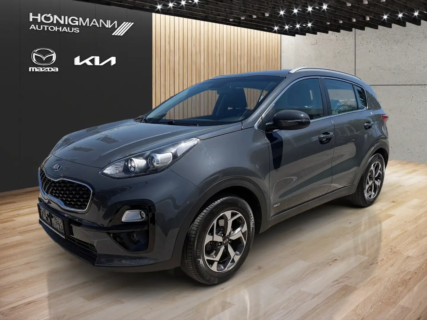 Kia Sportage 1,6 CRDI SCR MHD Silber DCT Aut. Silber - 1