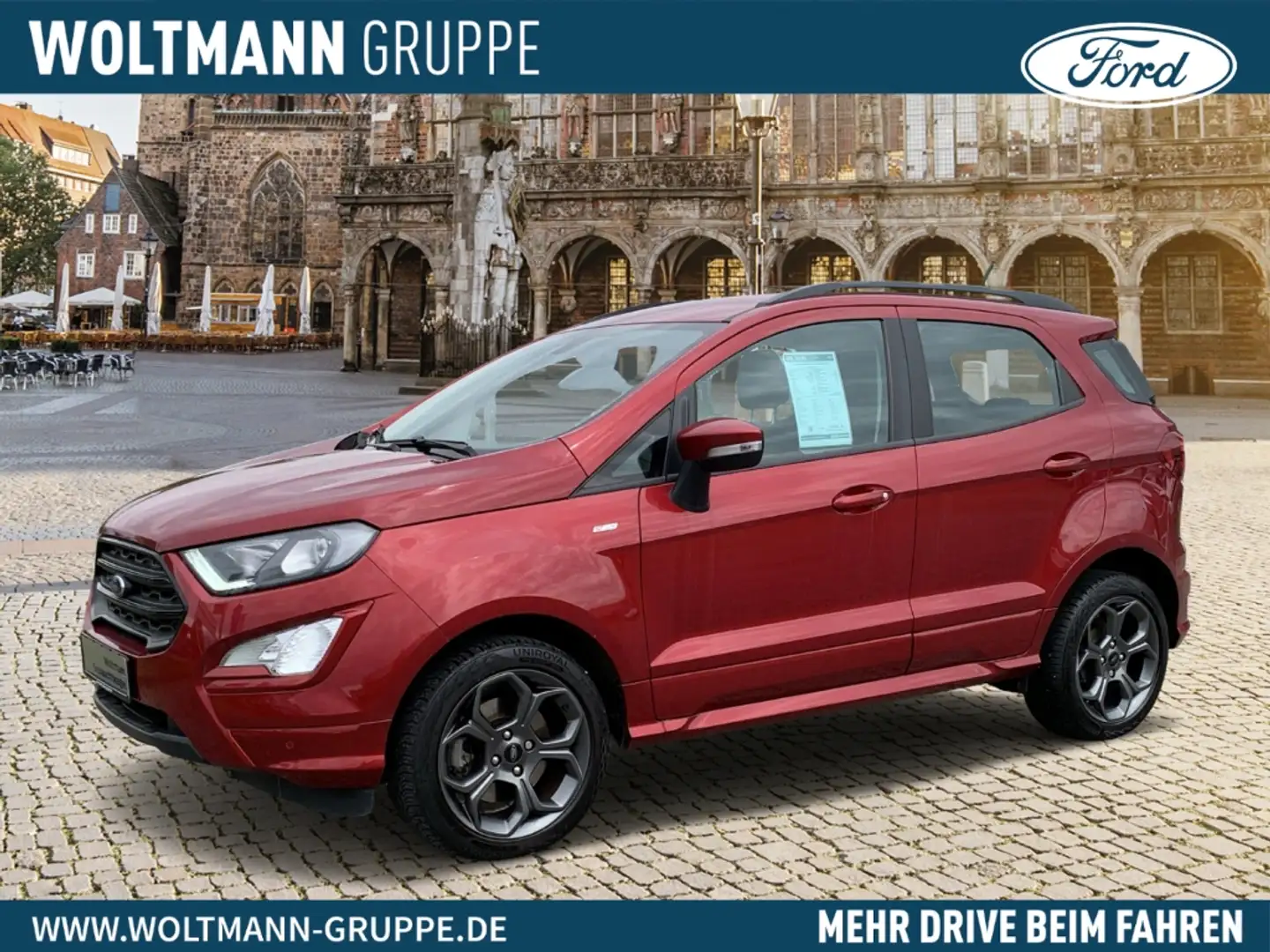 Ford EcoSport ST-Line 1.0 EcoBoost EU6d-T Rot - 1