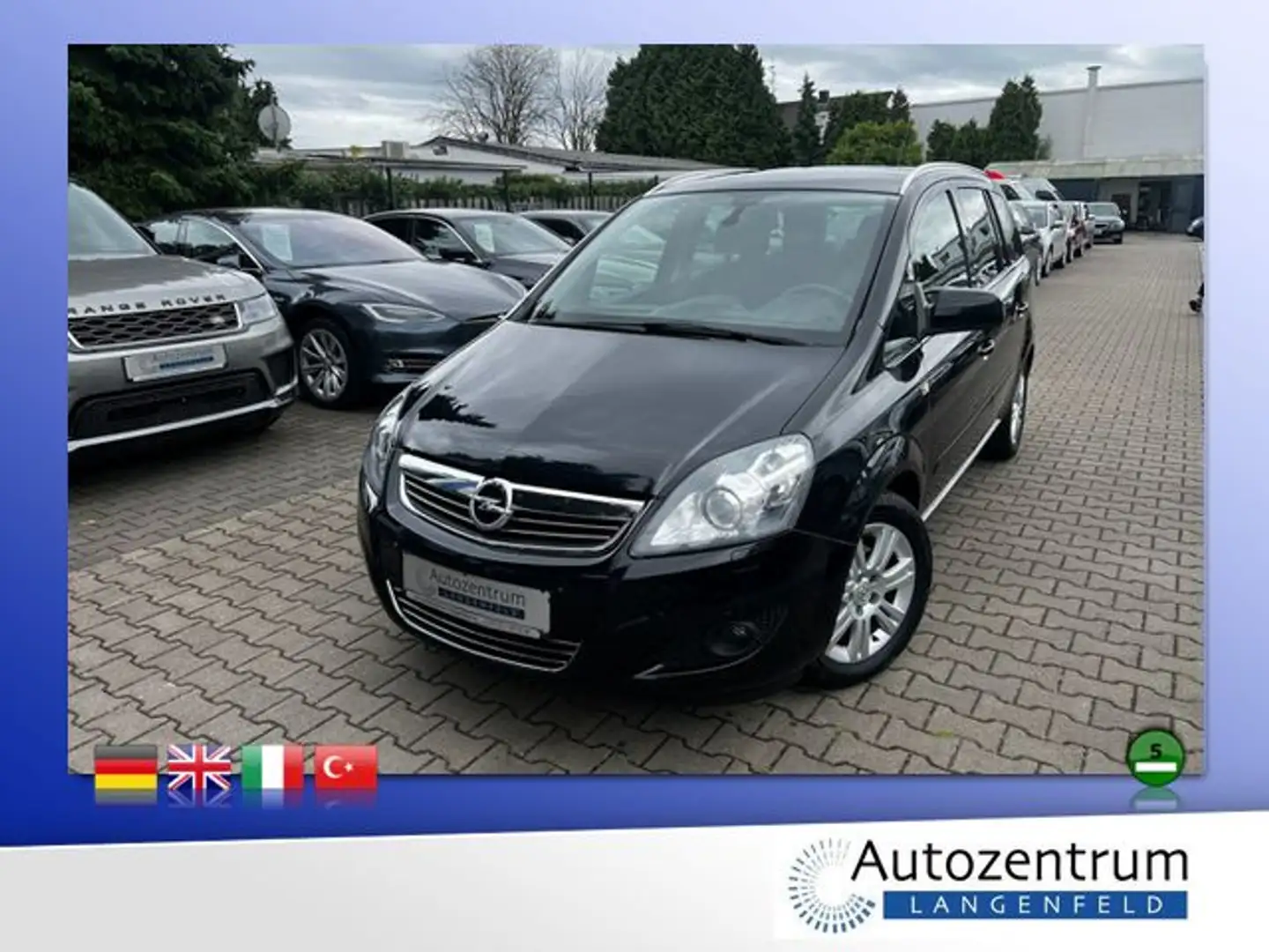 Opel Zafira B 1.8 16V Easytr. Edition *XENON*NAVI*AHK Noir - 1