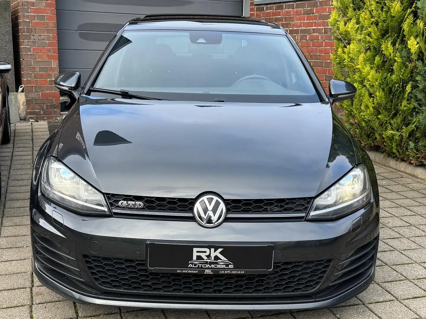 Volkswagen Golf GTD GTD BMT DSG/Panoramaglasdach Gris - 2