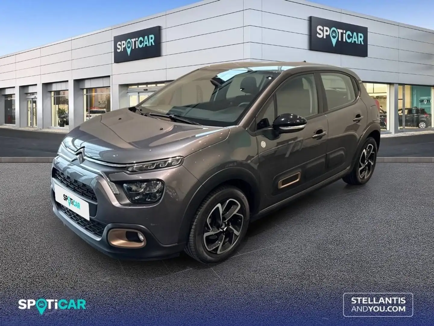 Citroen C3 1.2 PureTech S&S C-Series 83 Gris - 1