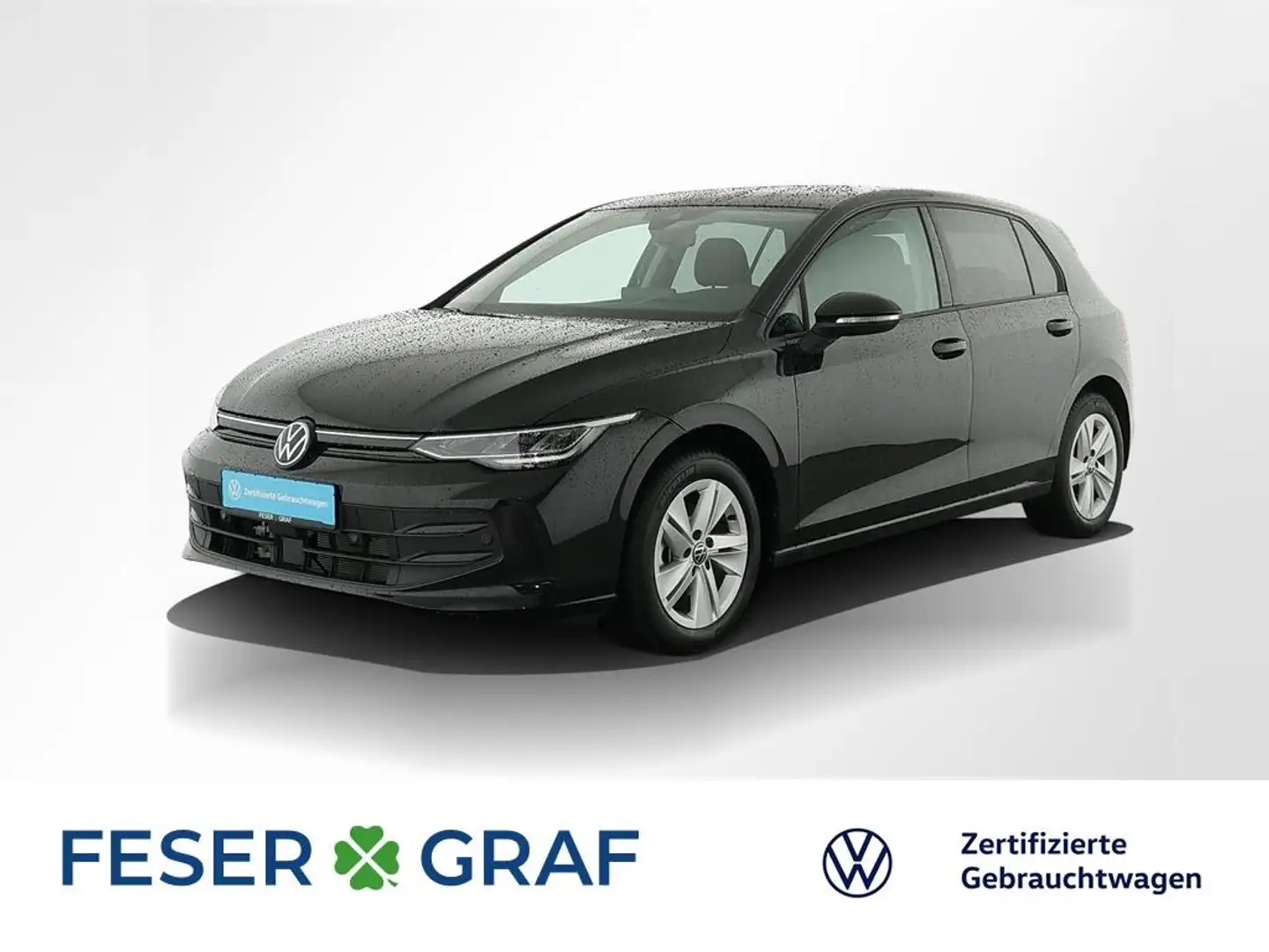 Volkswagen Golf 8 Life 1.5 eTSI DSG Navi Kamera LED DigiCockpit Schwarz - 1