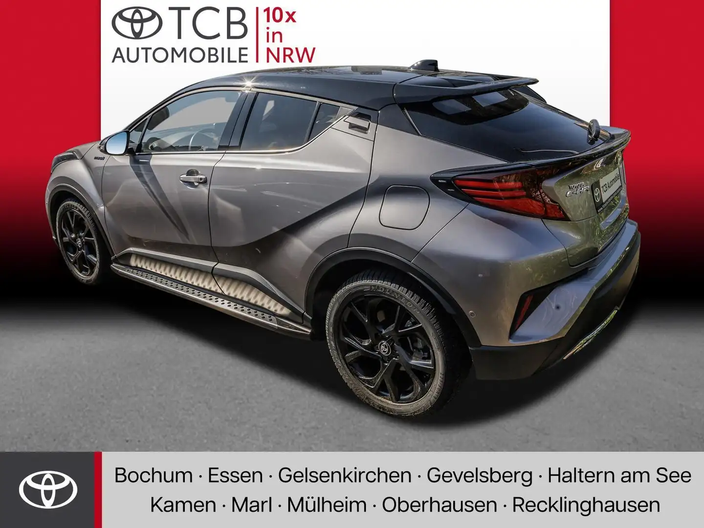 Toyota C-HR 2.0 Hybrid Lounge NAVI SHZ PDC KLIMA Argento - 2