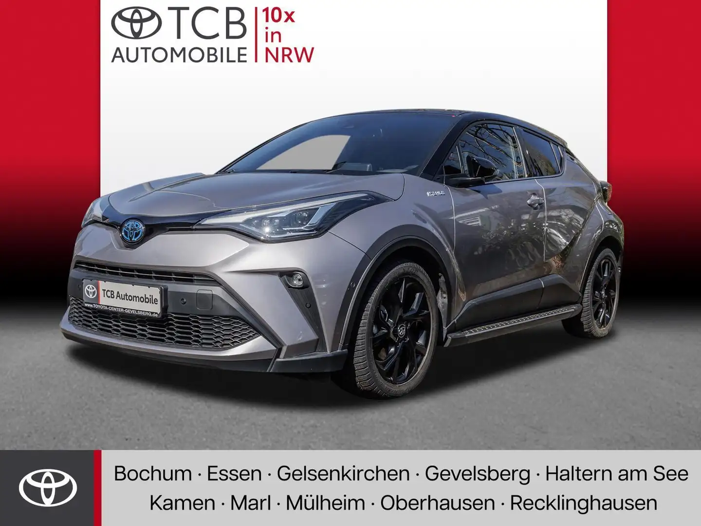 Toyota C-HR 2.0 Hybrid Lounge NAVI SHZ PDC KLIMA Zilver - 1