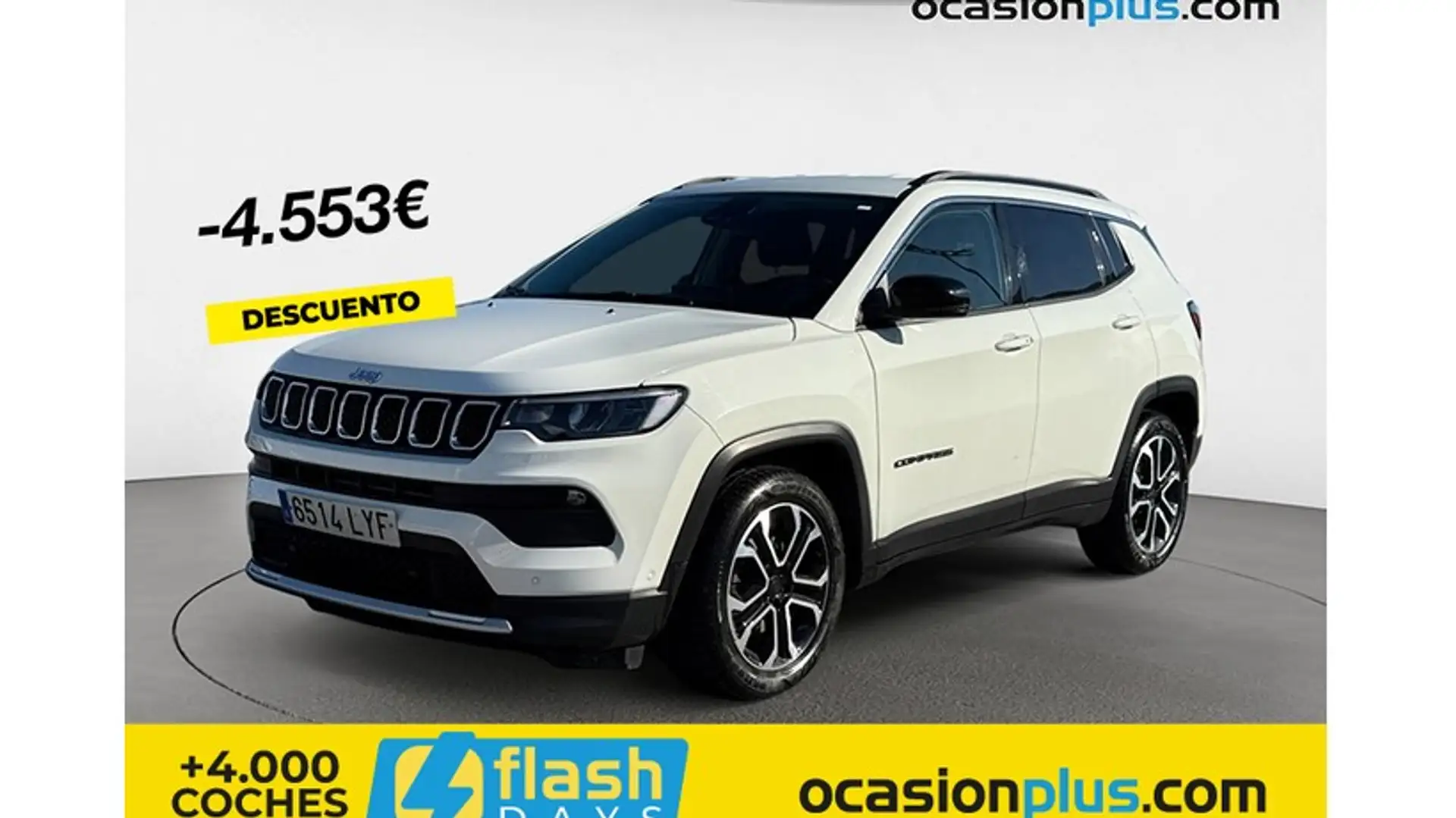 Jeep Compass 1.3 Gse T4 Limited 4x2 130 Blanco - 1