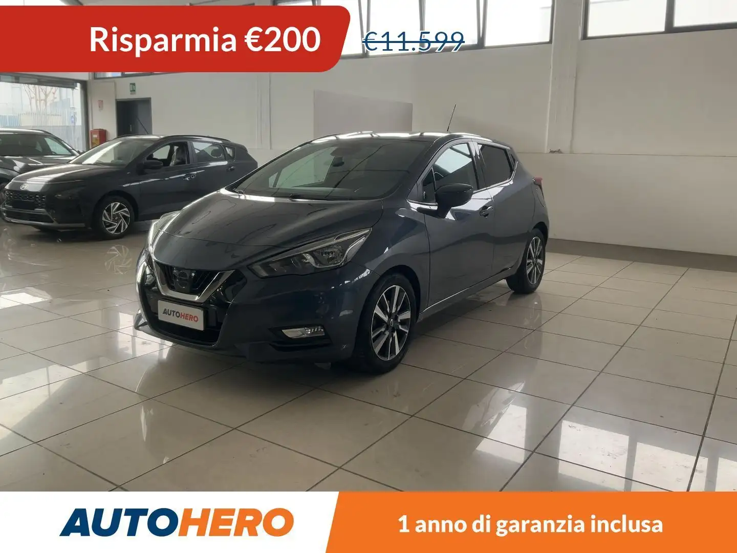 Nissan Micra 1.5 dCi N-Connecta Gris - 1