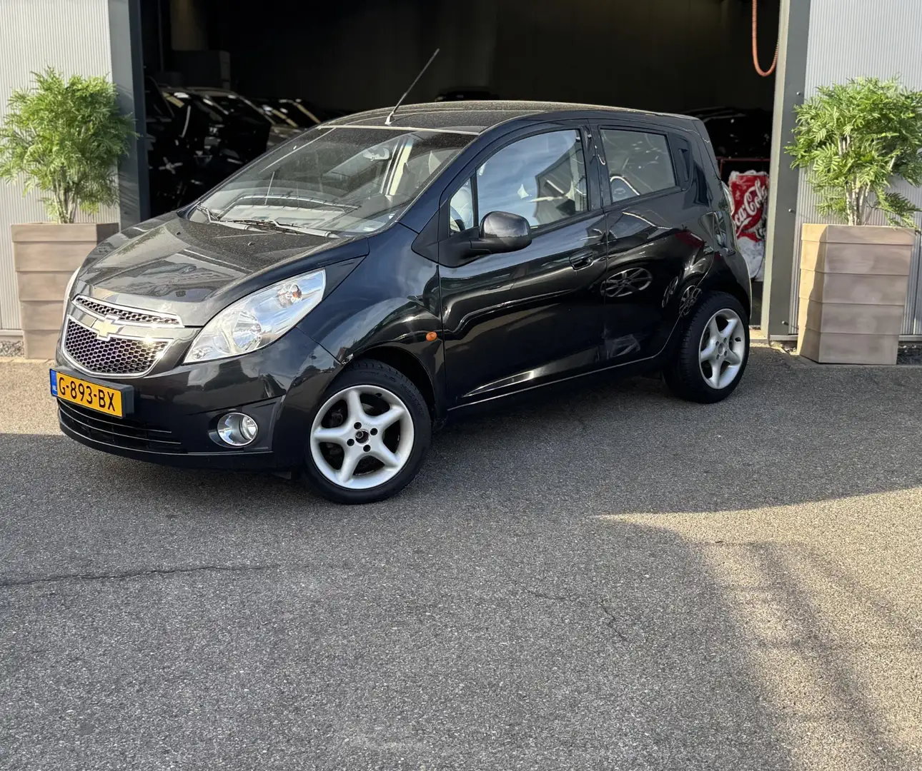 Chevrolet Spark 1.0 16V L /NAP/AIRCO/APK/ Schwarz - 2