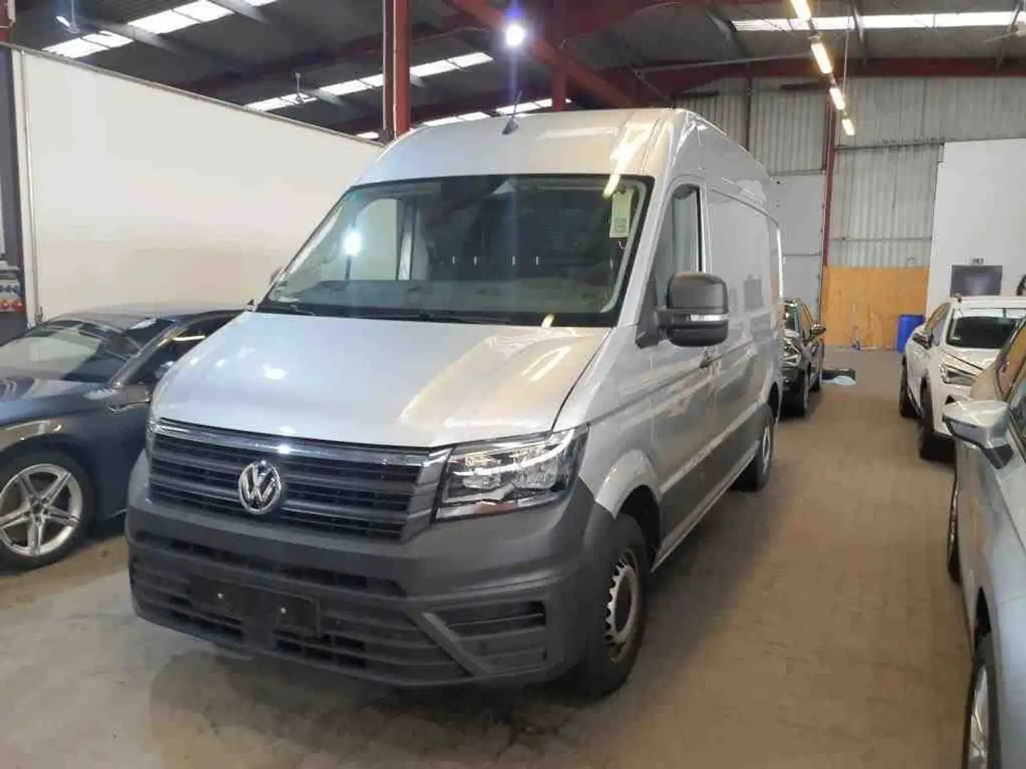 Volkswagen Crafter Kasten 35 mittellang Hochdach  DSG Zilver - 1