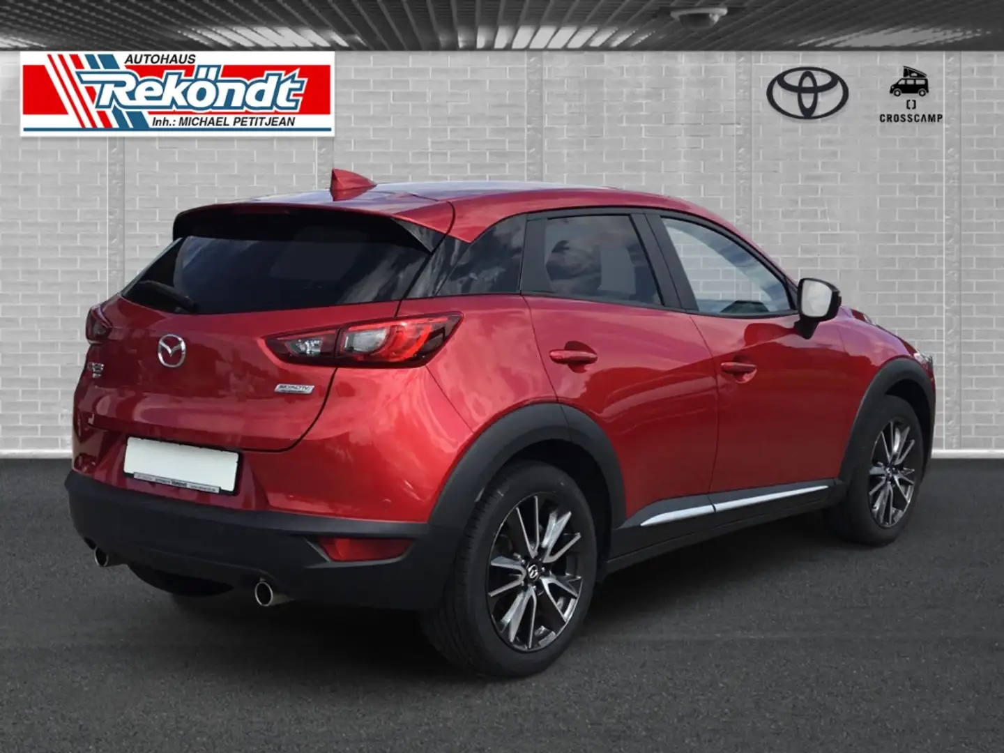 Mazda CX-3 Sports-Line AWD 2.0 SKYACTIV-G ACC NAVI BOSE Rot - 2