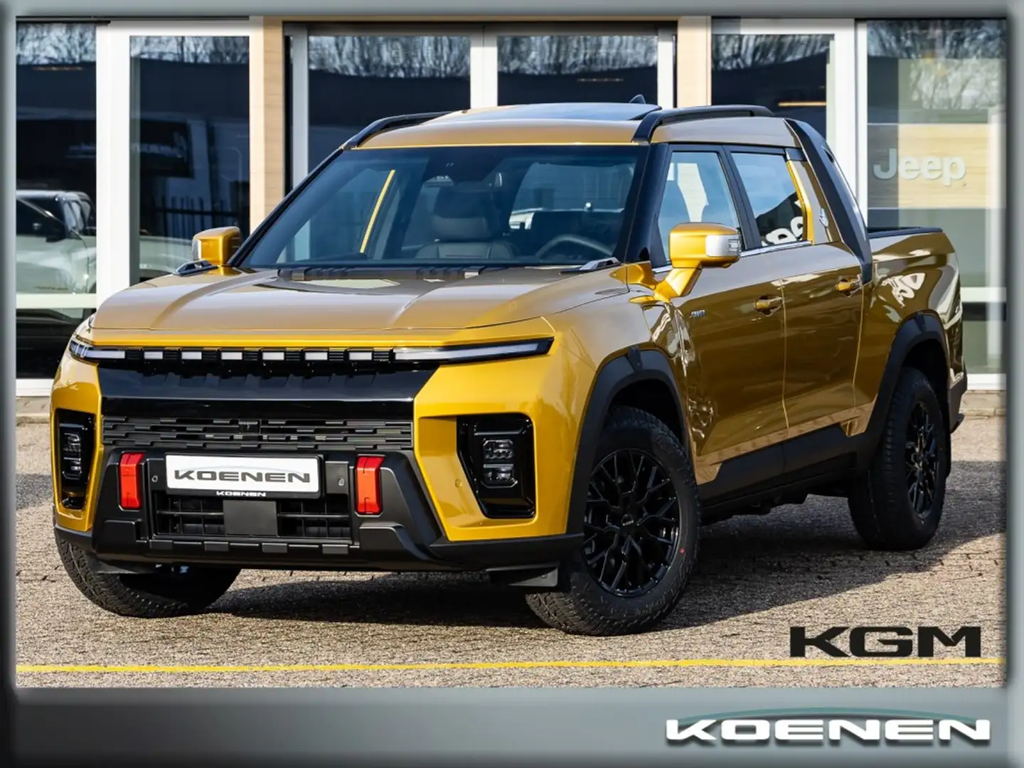 KGM Musso Titanium 4WD 10 jaar Garantie ALL Season banden Oro - 1