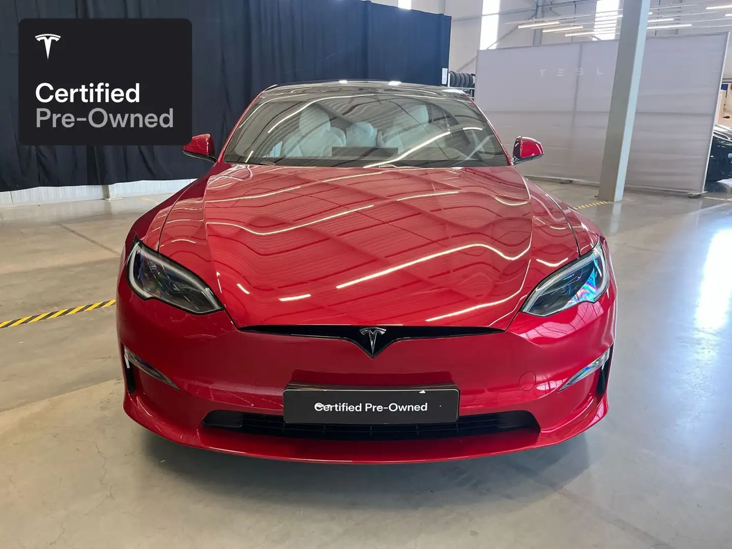 Tesla Model S Plaid "Certified Pre-Owned" Червоний - 2