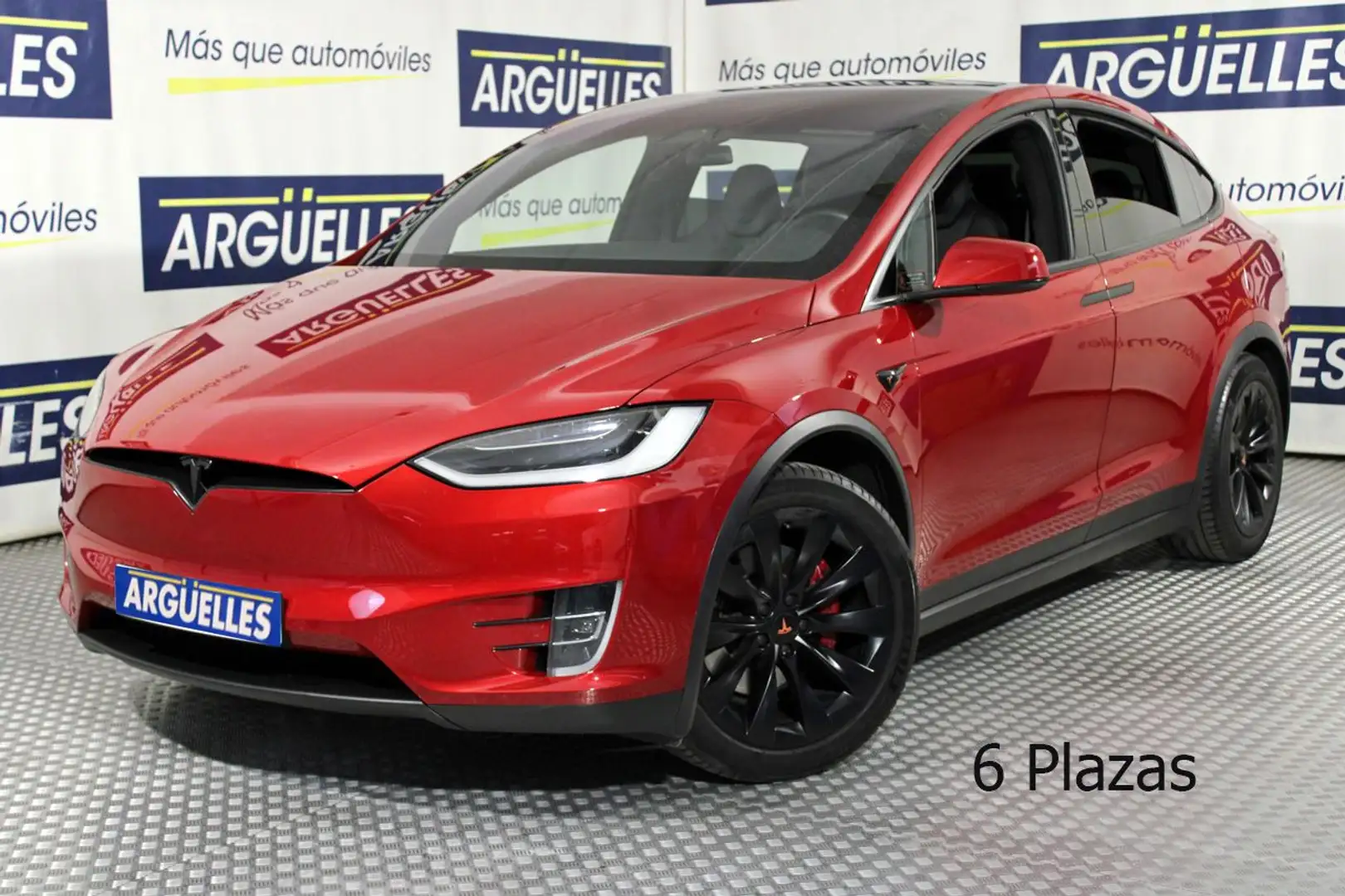 Tesla Model X 100D AWD Piros - 1