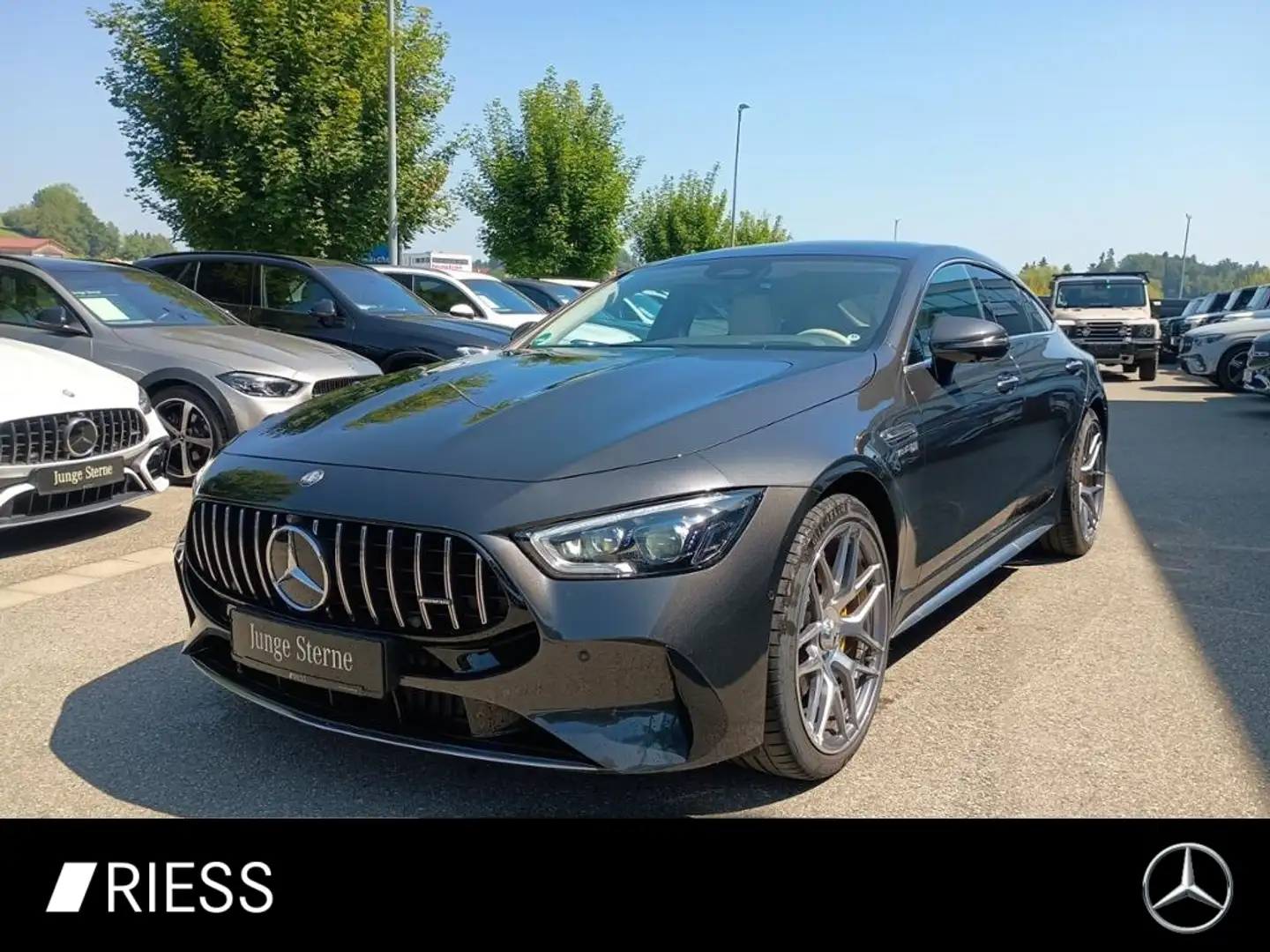 Mercedes-Benz AMG GT GT 63 AMG S 4M Pano+AHK+HUD+Sitzklima+Fahrass.P Grau - 1