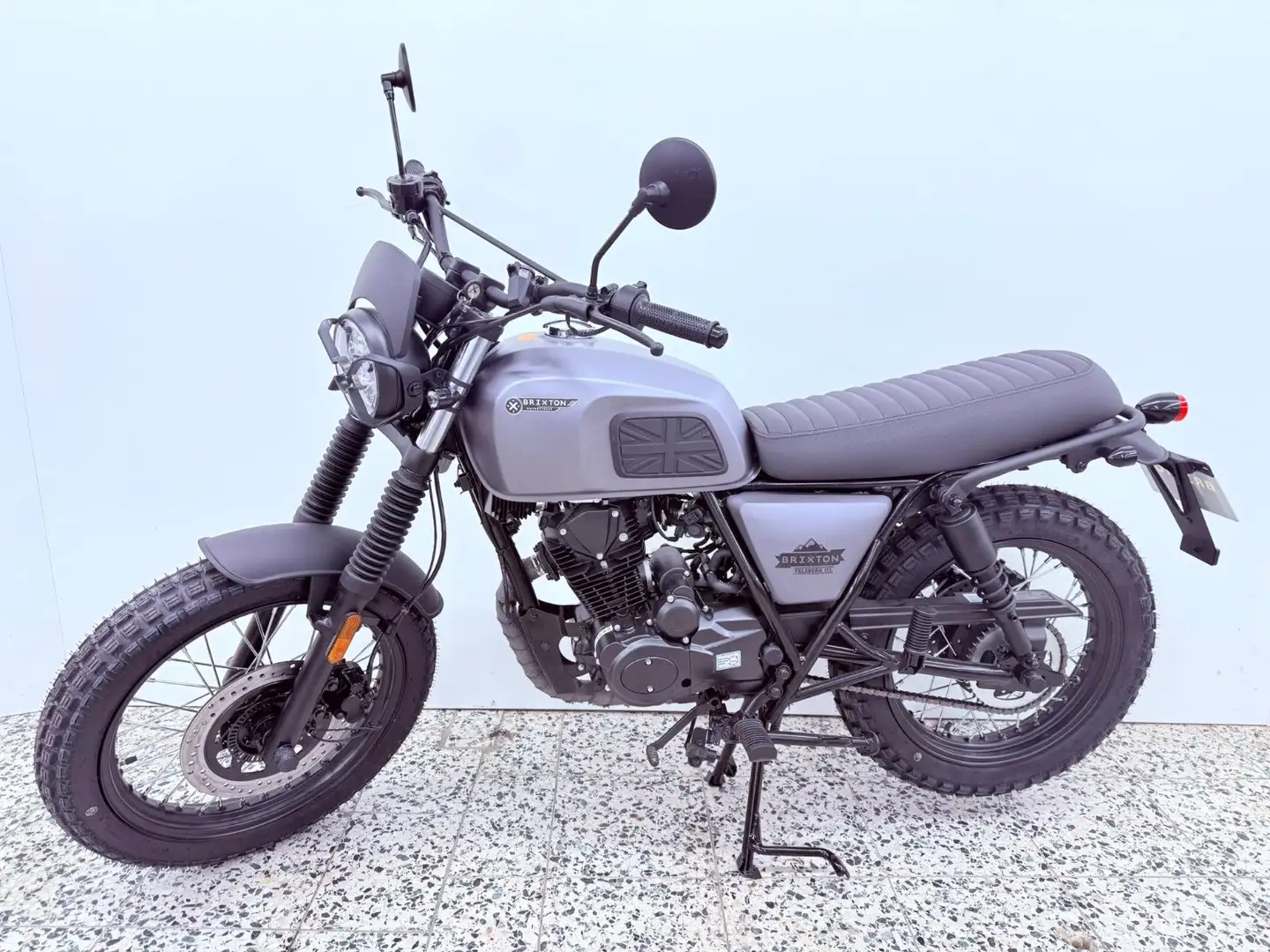 Brixton Felsberg 125 ABS 2 Jahre Garantie !!! Gris - 2