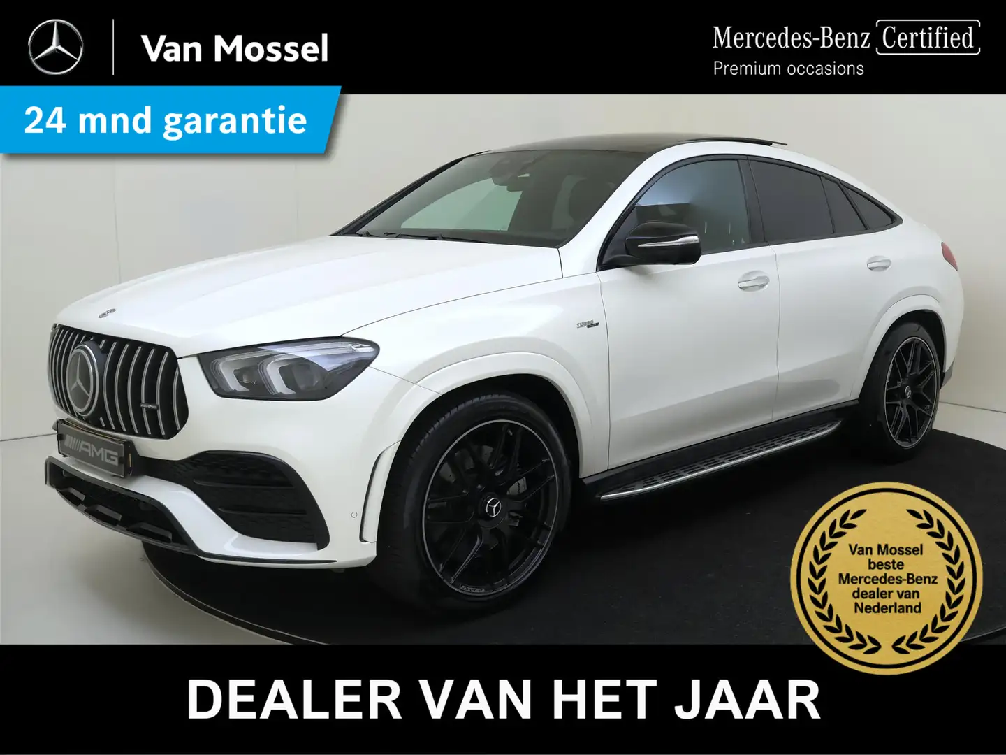 Mercedes-Benz GLE 53 AMG Coupé 4MATIC+ Premium Plus / Panoramadak/ 22 inch/ Blanc - 1