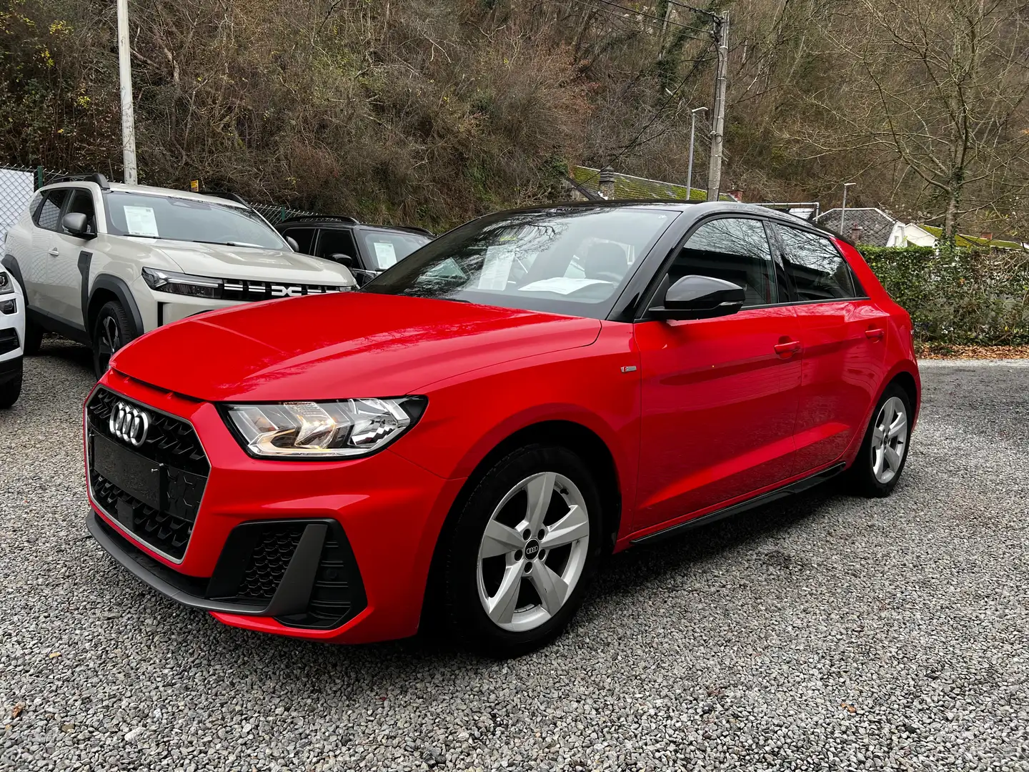 Audi A1 A1 Sportback 25 TFSI S line (EU6AP) -GARANTIE-TVAC Rouge - 2