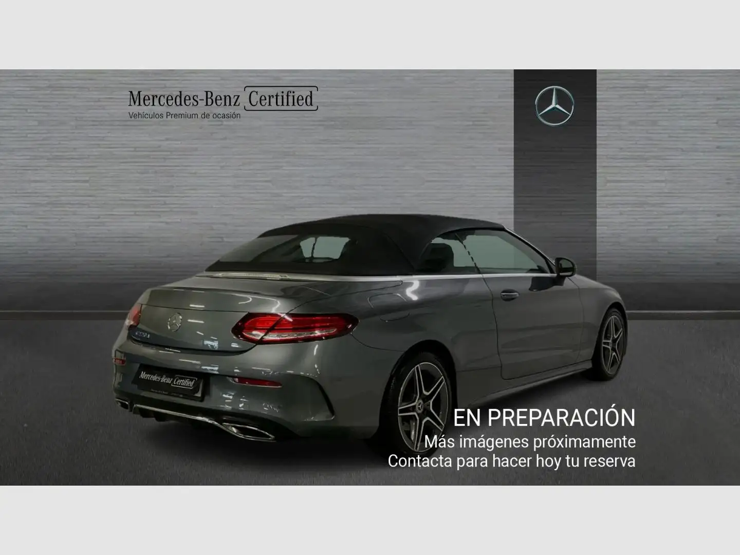 Mercedes-Benz C 220 Cabrio d Gris - 2