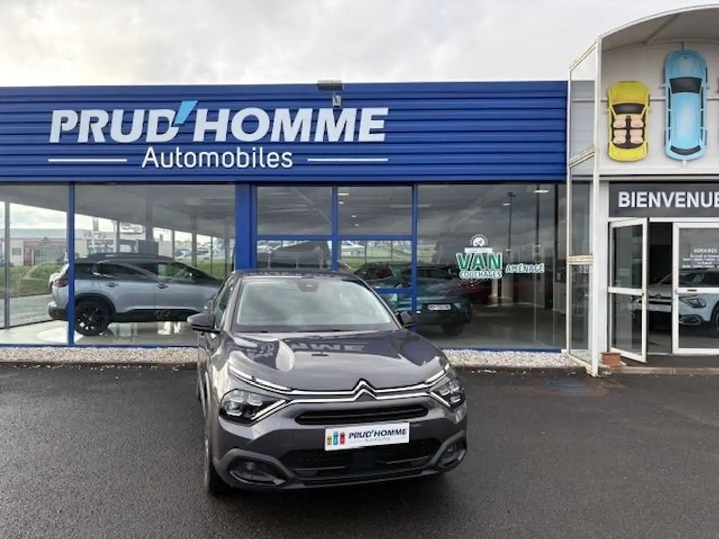 Citroen C4 1.5 BLUEHDI 130CH S\u0026S PLUS AUTOMATIQUE Gris - 1