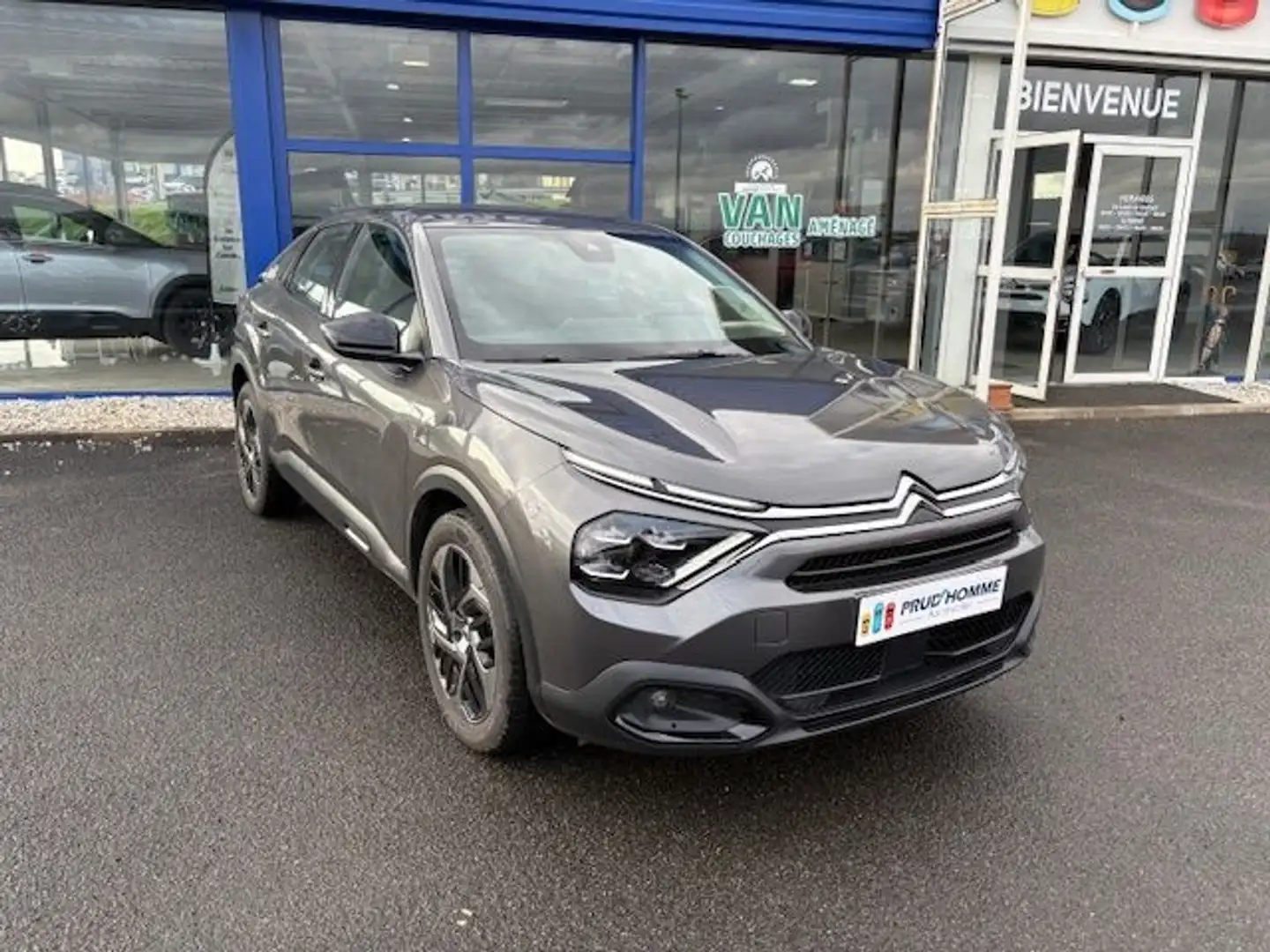 Citroen C4 1.5 BLUEHDI 130CH S\u0026S PLUS AUTOMATIQUE Gris - 2