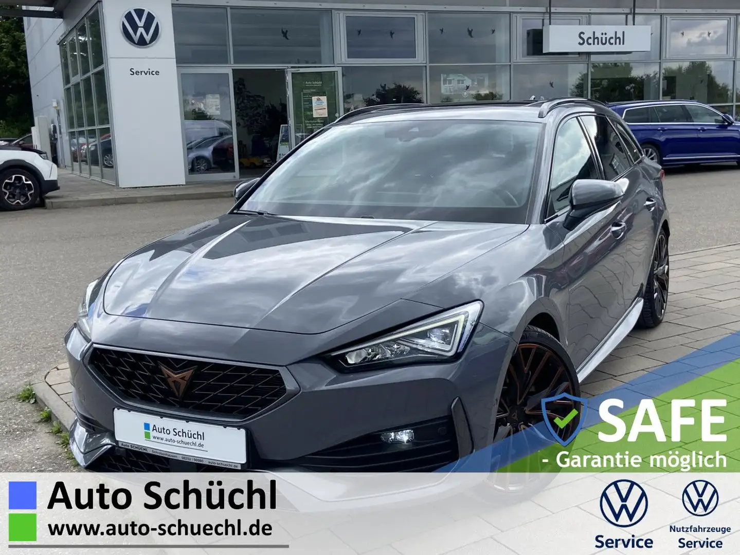 CUPRA Leon ST 2.0 TSI DSG 4-DRIVE 19"-KUPFER+EL.VORDER Grau - 1