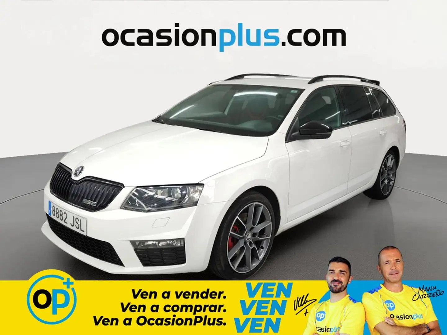Skoda Octavia Combi 2.0TDI RS Blanco - 1
